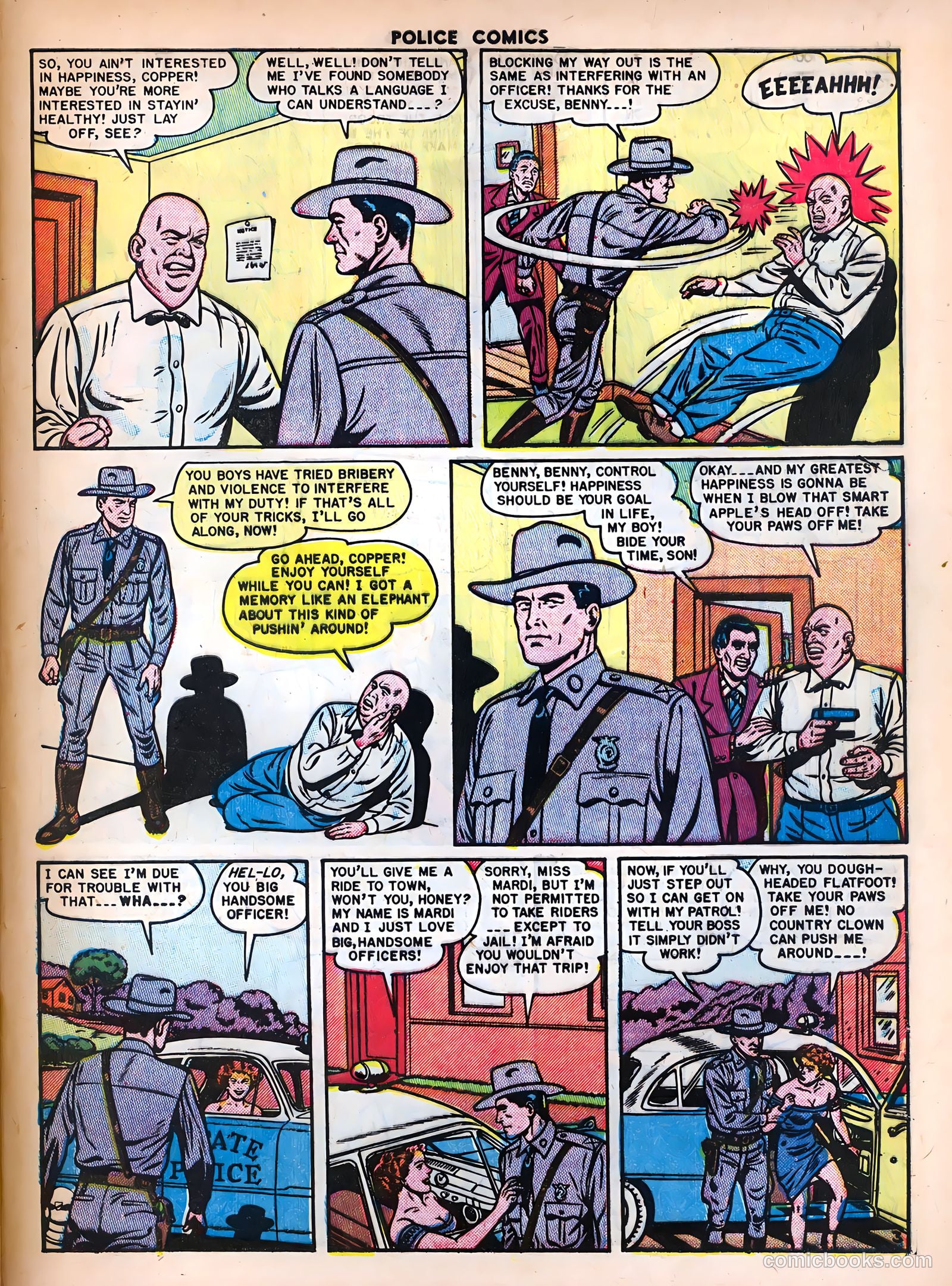 Police Comics #104 (1951) — page 45 of 53