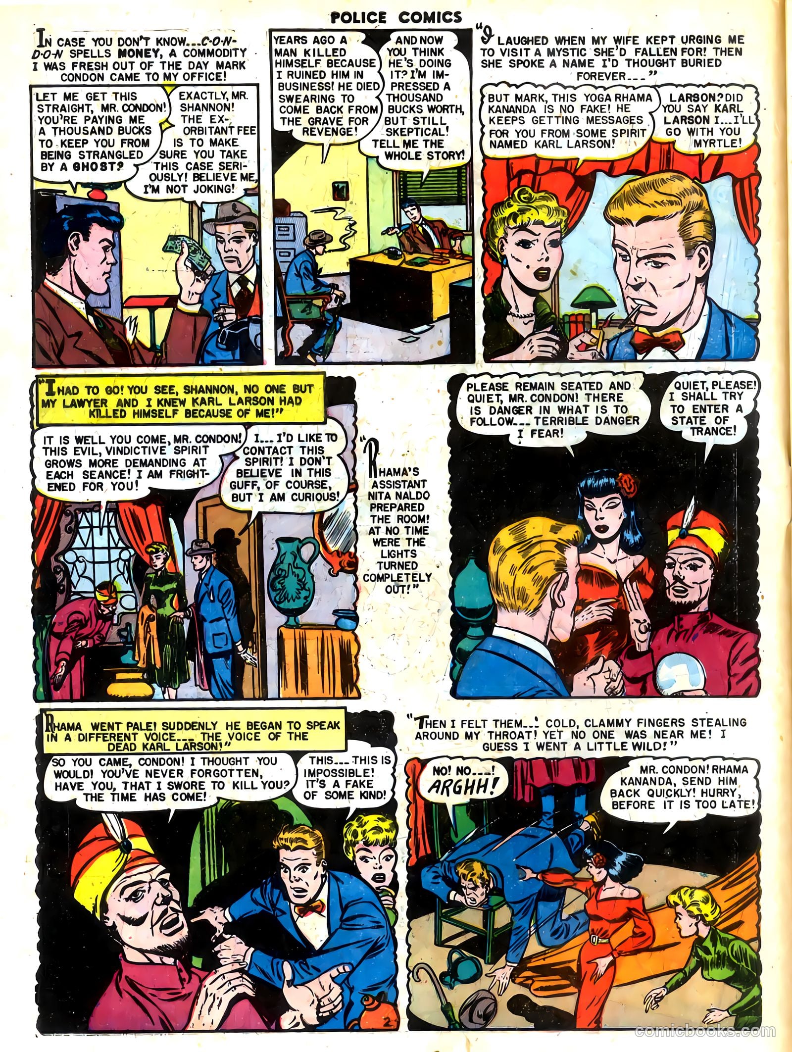 Police Comics #105 (1951) — page 4 of 52