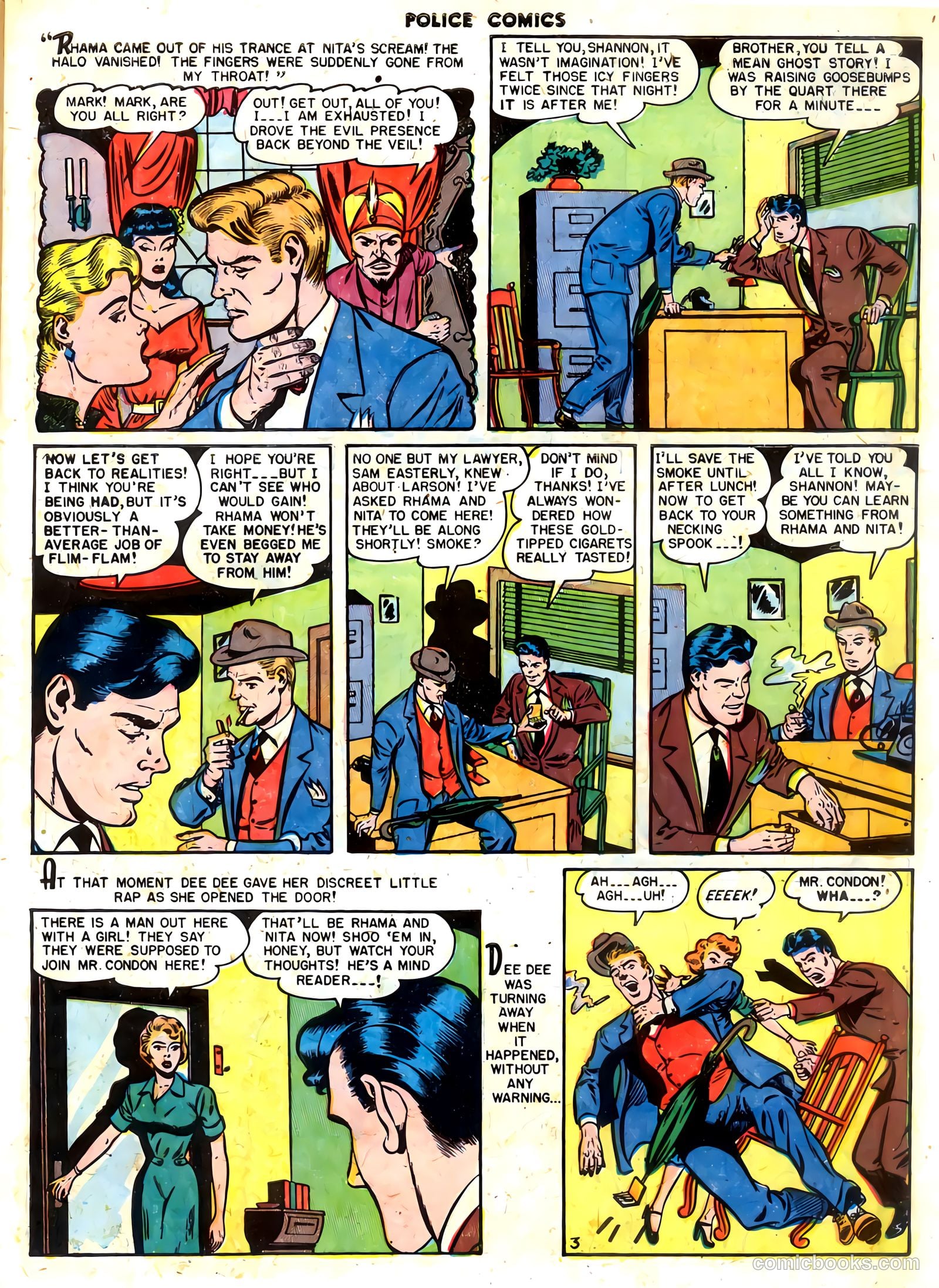 Police Comics #105 (1951) — page 5 of 52