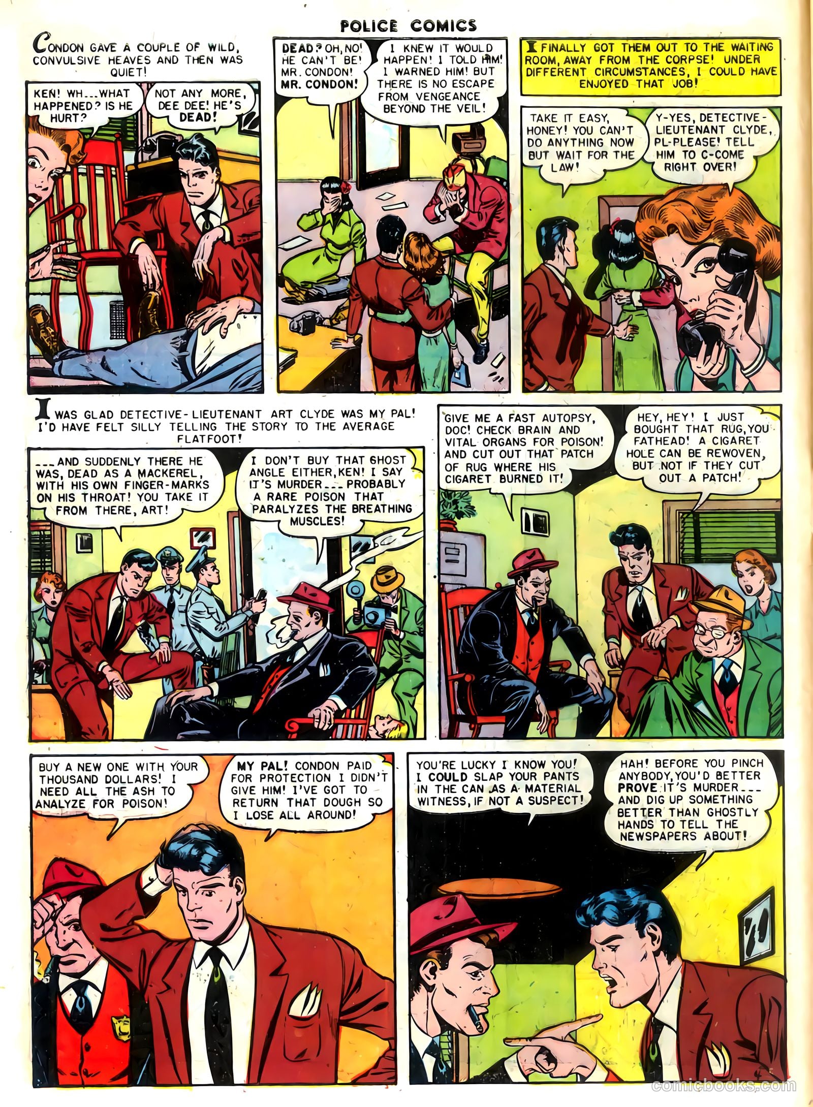 Police Comics #105 (1951) — page 6 of 52