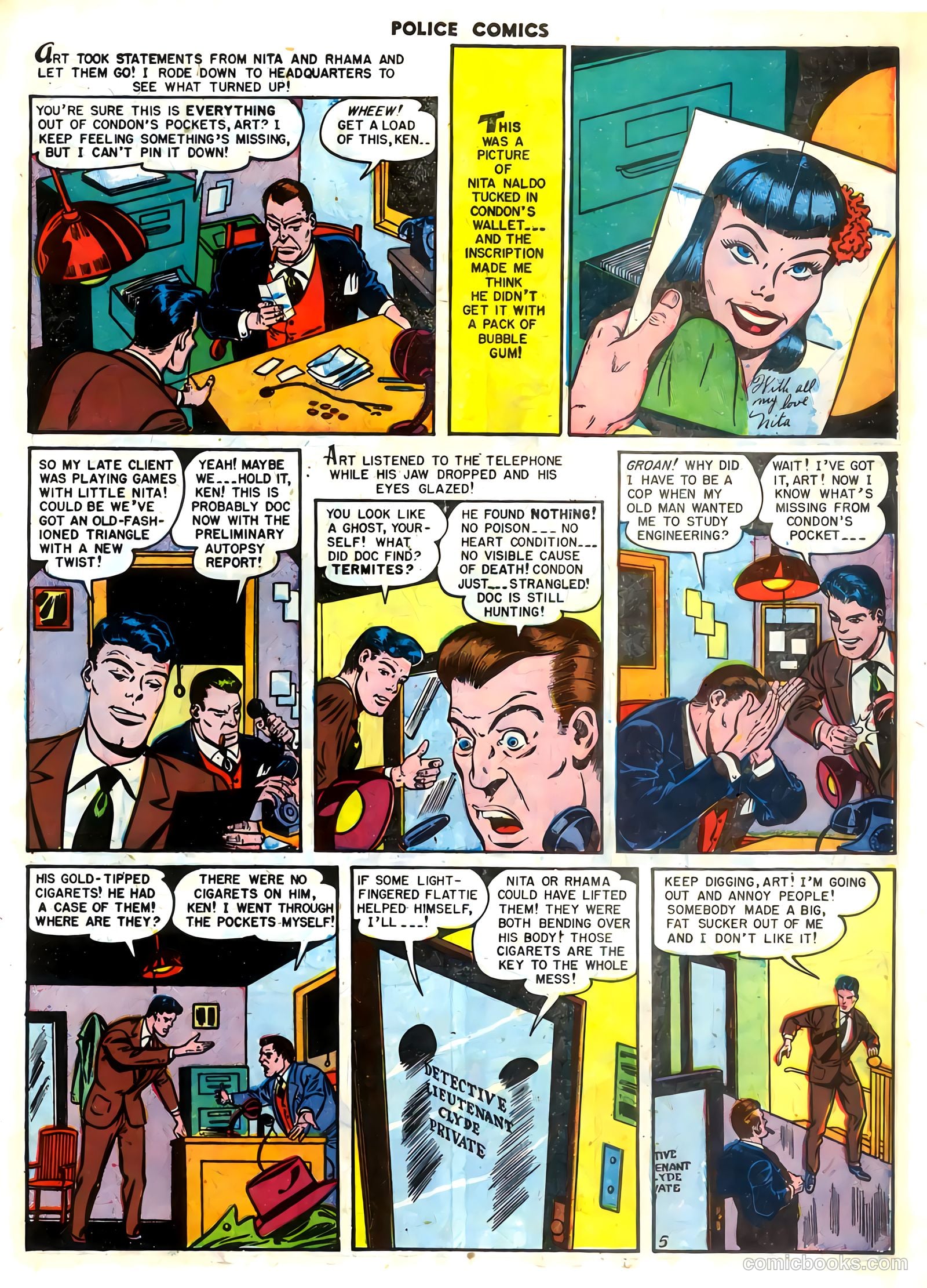 Police Comics #105 (1951) — page 7 of 52