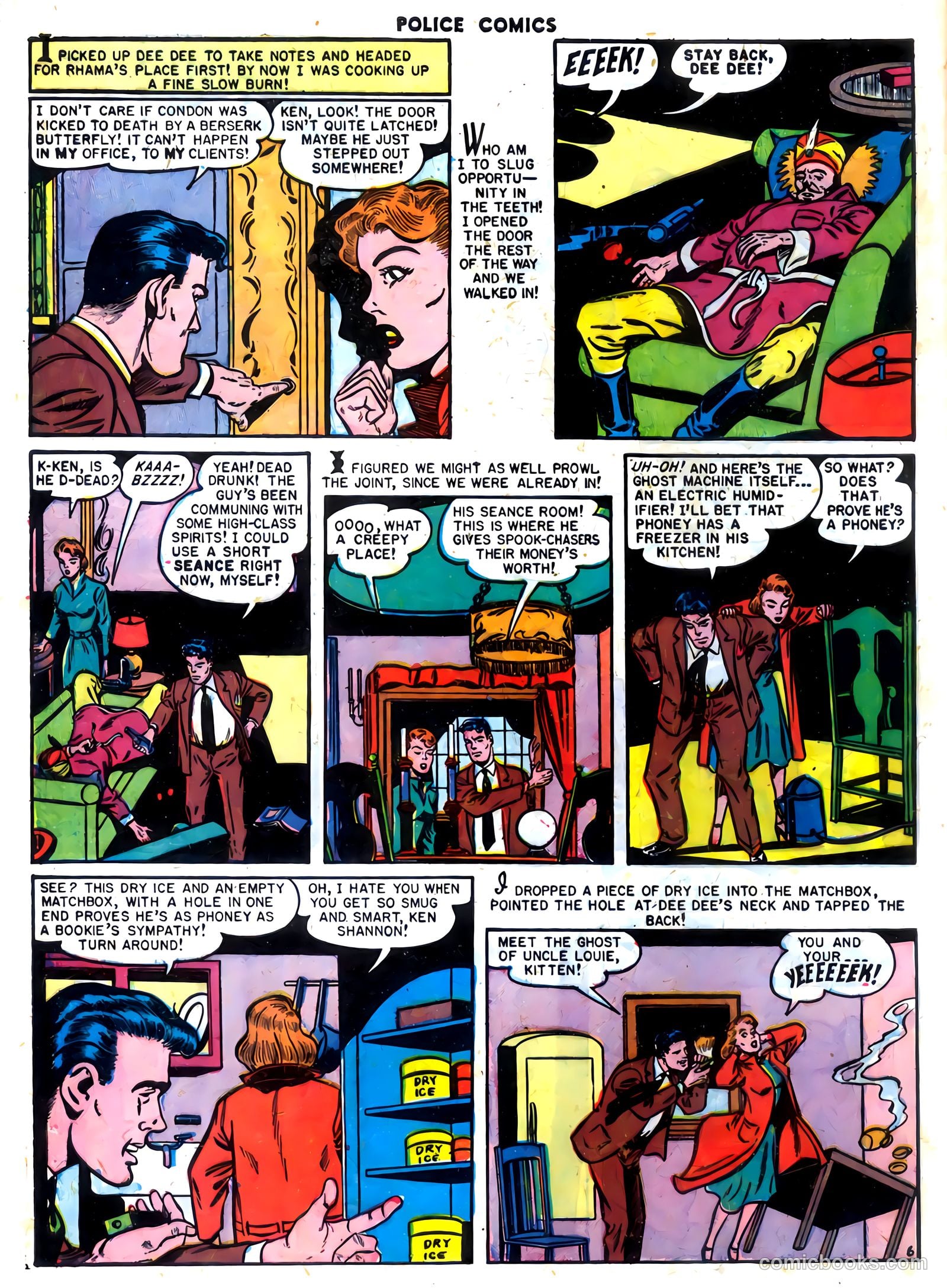 Police Comics #105 (1951) — page 8 of 52