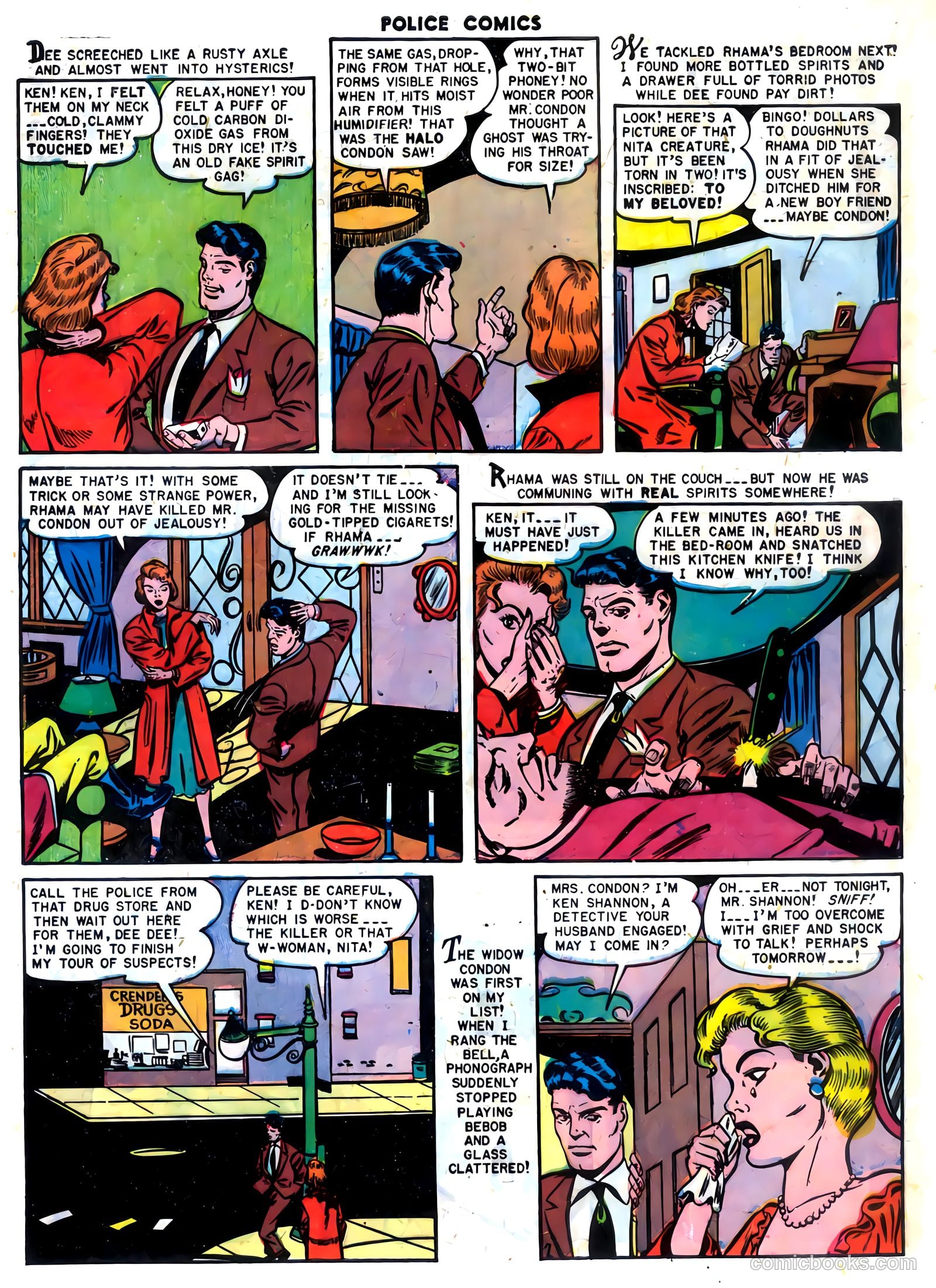 Police Comics #105 (1951) — page 9 of 52
