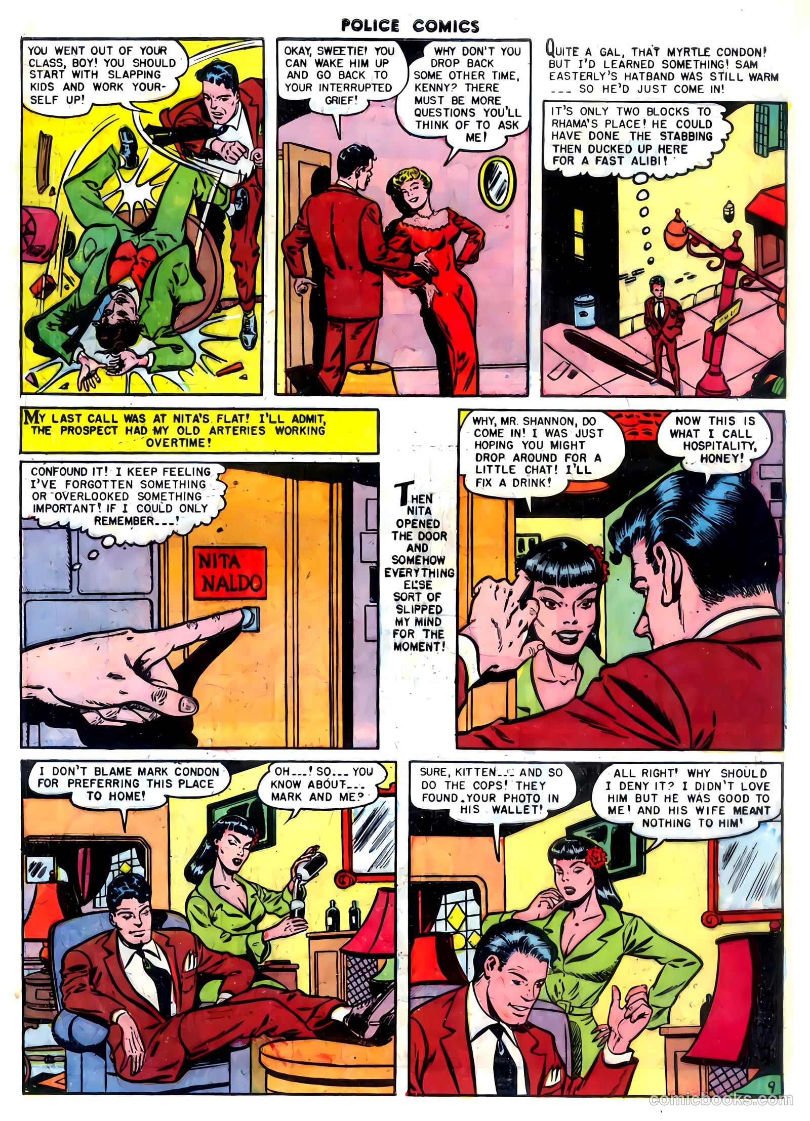 Police Comics #105 (1951) — page 11 of 52
