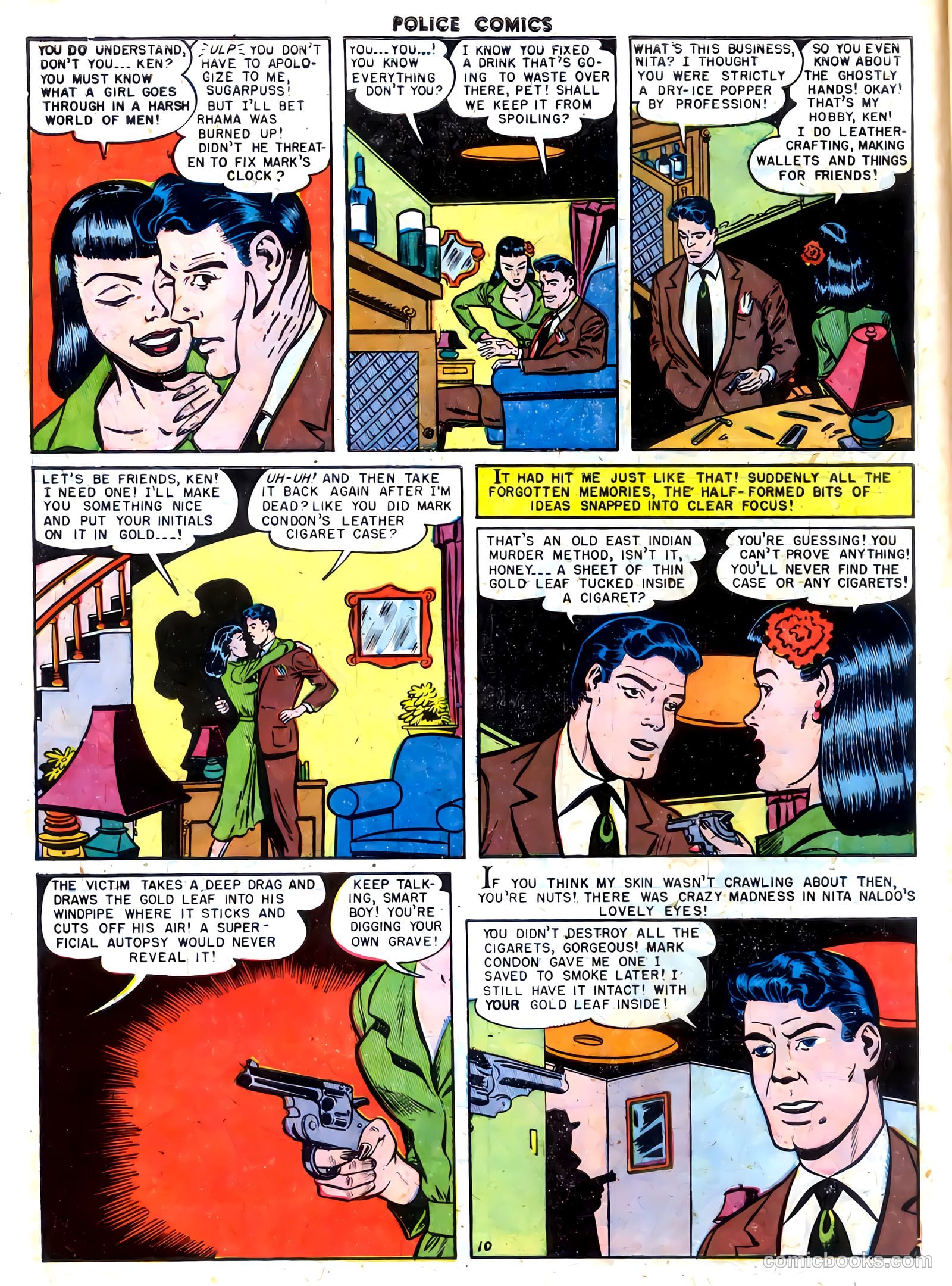 Police Comics #105 (1951) — page 12 of 52