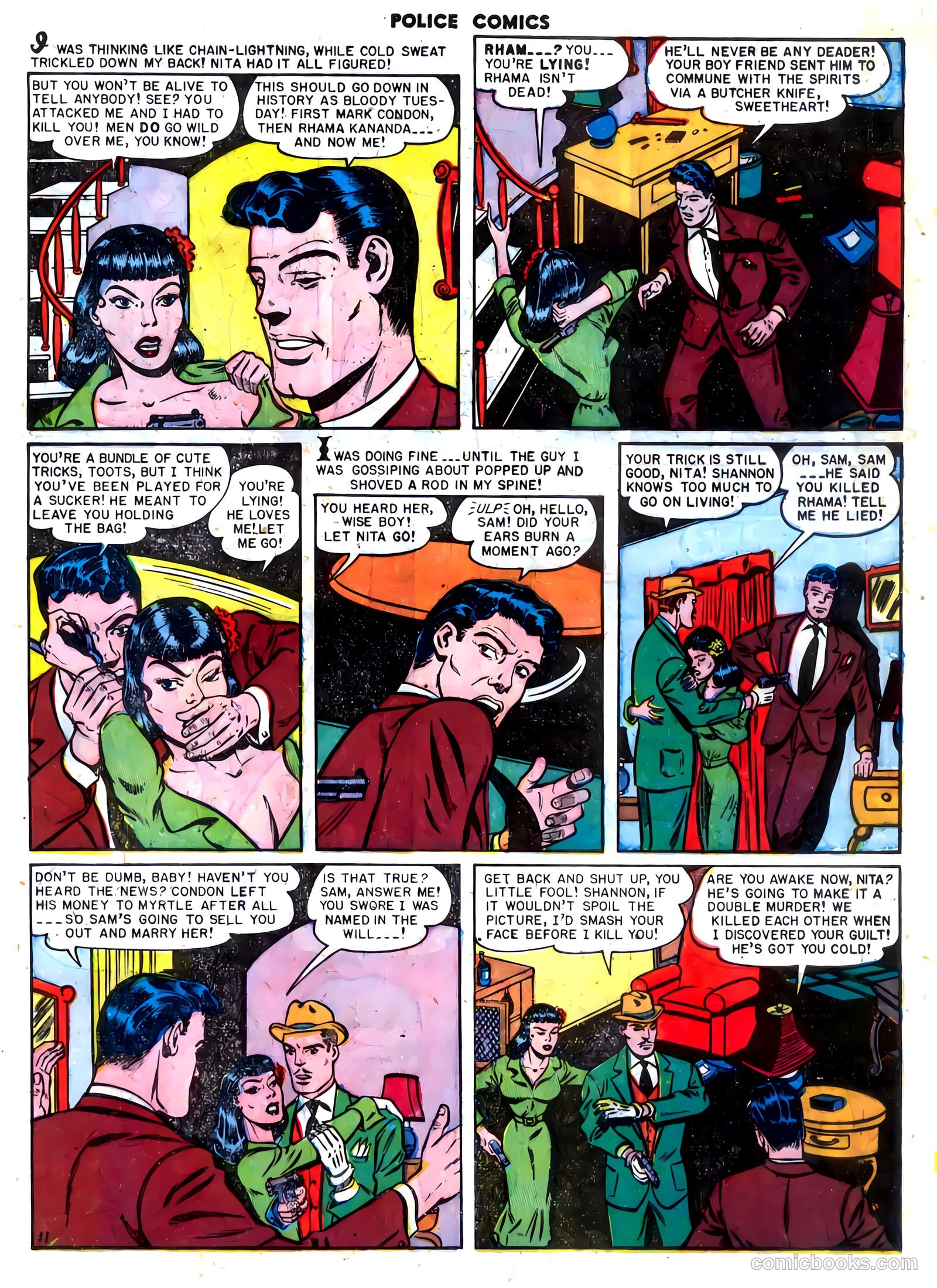 Police Comics #105 (1951) — page 13 of 52