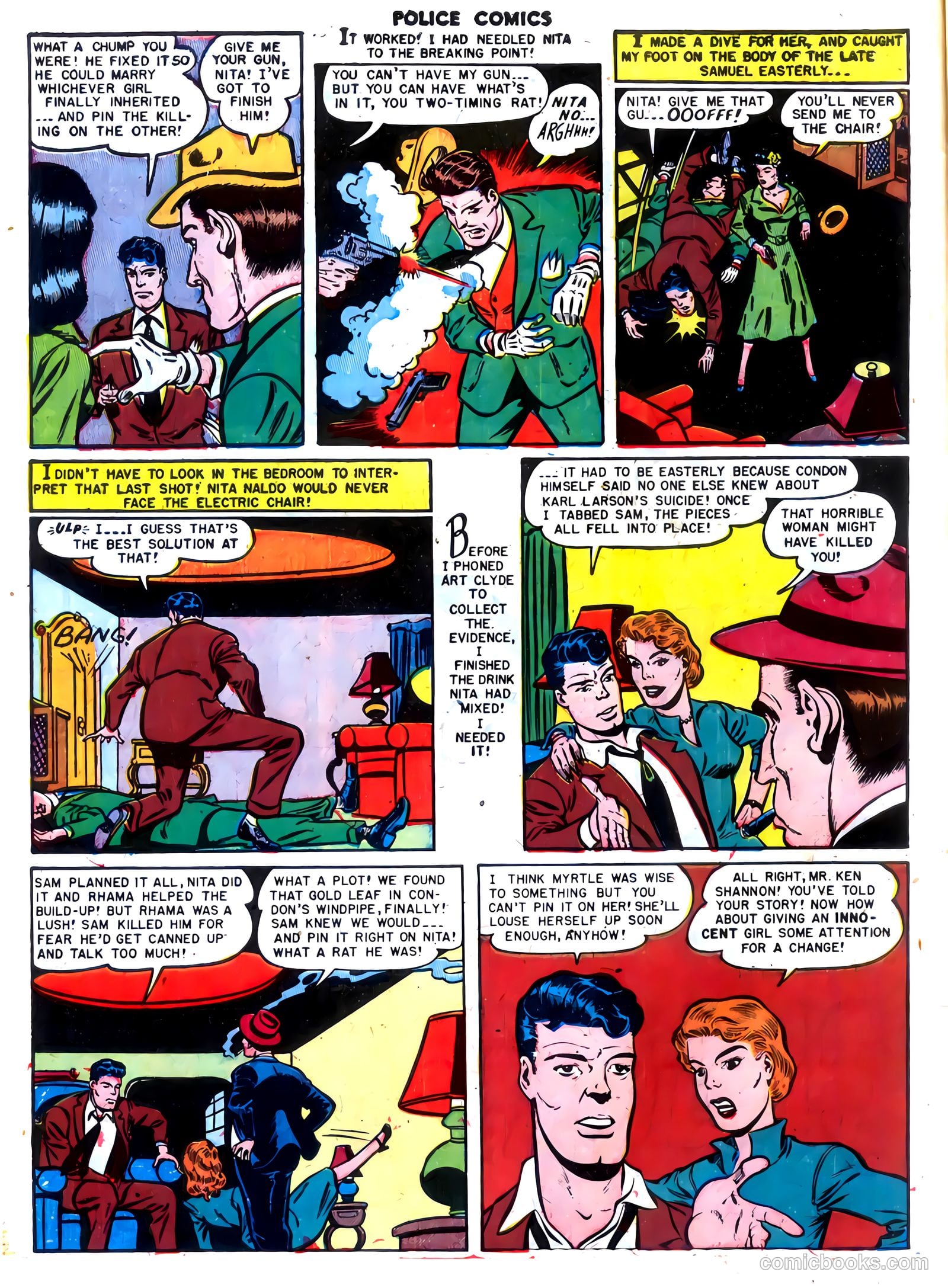Police Comics #105 (1951) — page 14 of 52
