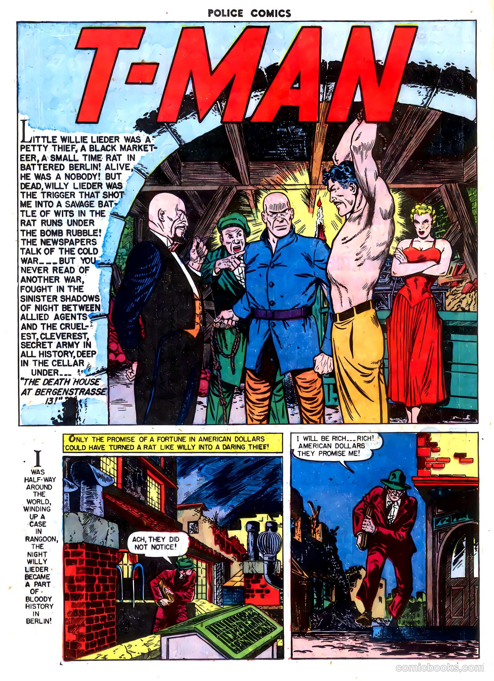 Police Comics #105 (1951) — page 16 of 52