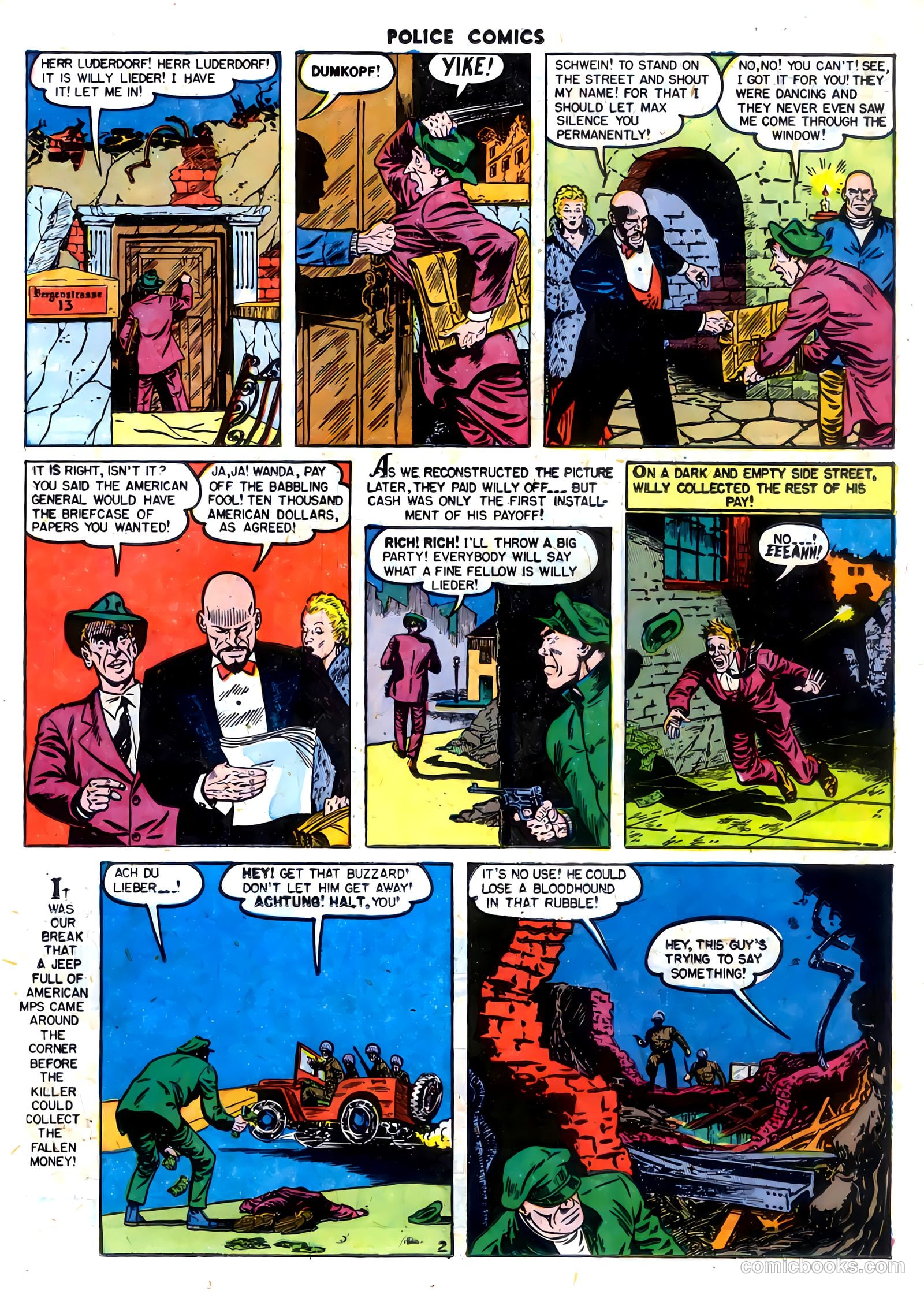 Police Comics #105 (1951) — page 17 of 52