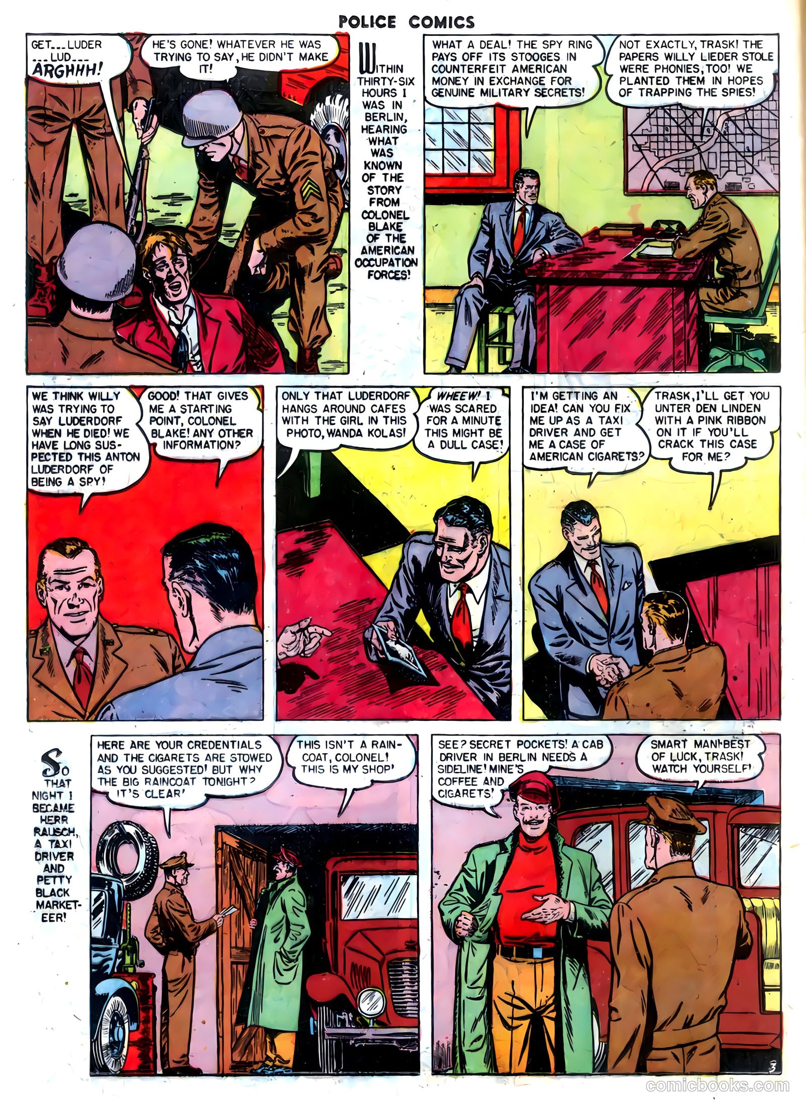 Police Comics #105 (1951) — page 18 of 52