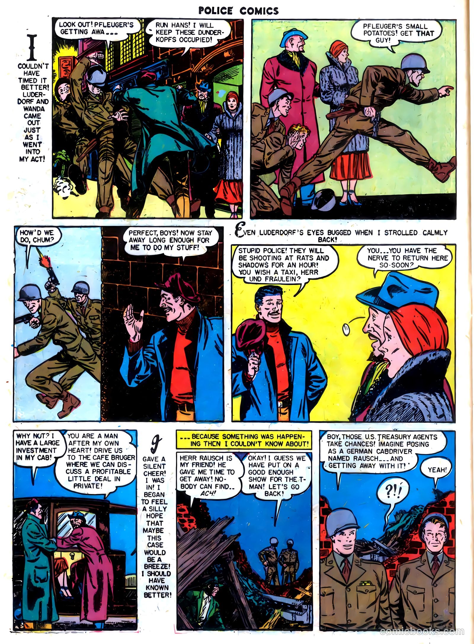 Police Comics #105 (1951) — page 20 of 52