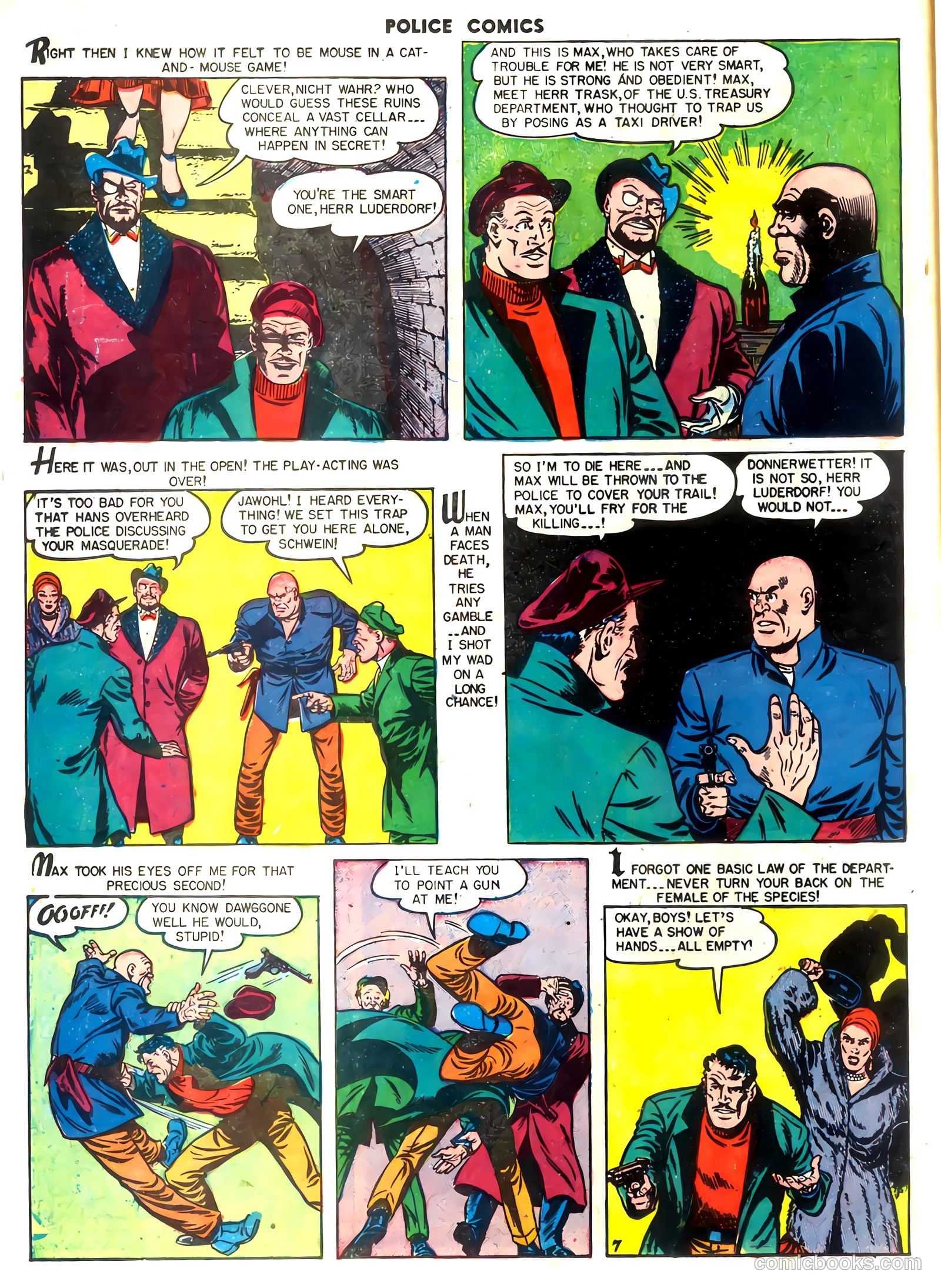 Police Comics #105 (1951) — page 22 of 52