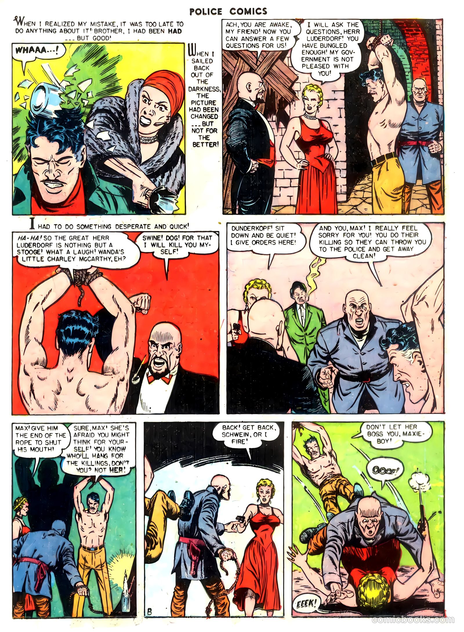 Police Comics #105 (1951) — page 23 of 52