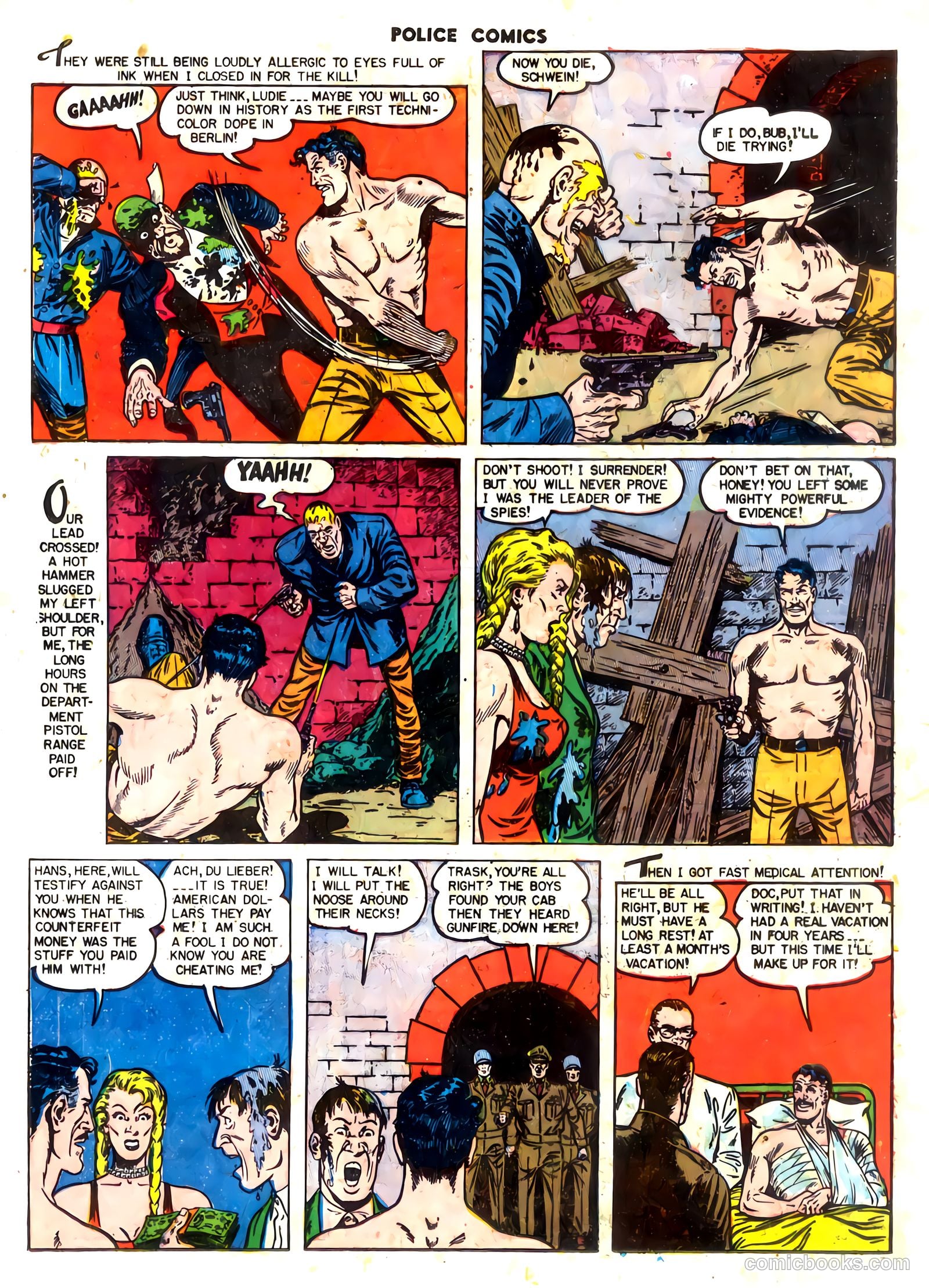 Police Comics #105 (1951) — page 25 of 52