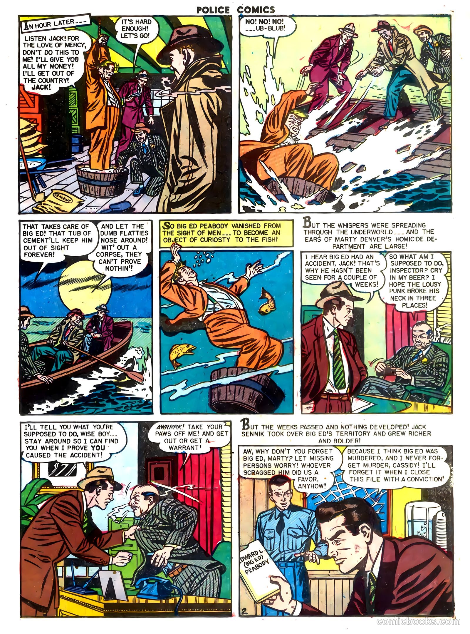 Police Comics #105 (1951) — page 27 of 52