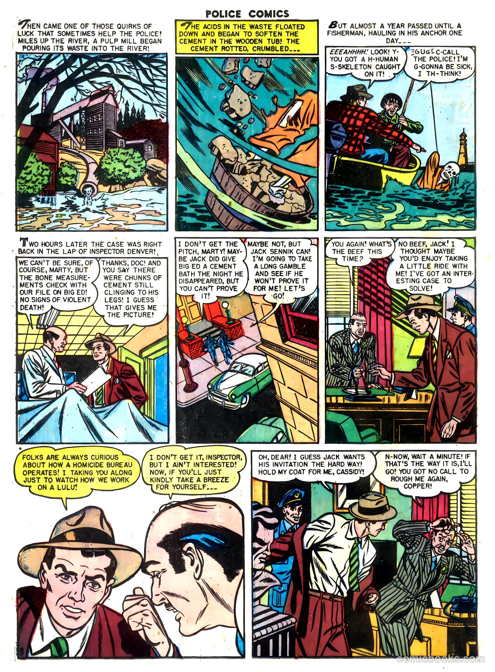Police Comics #105 (1951) — page 28 of 52