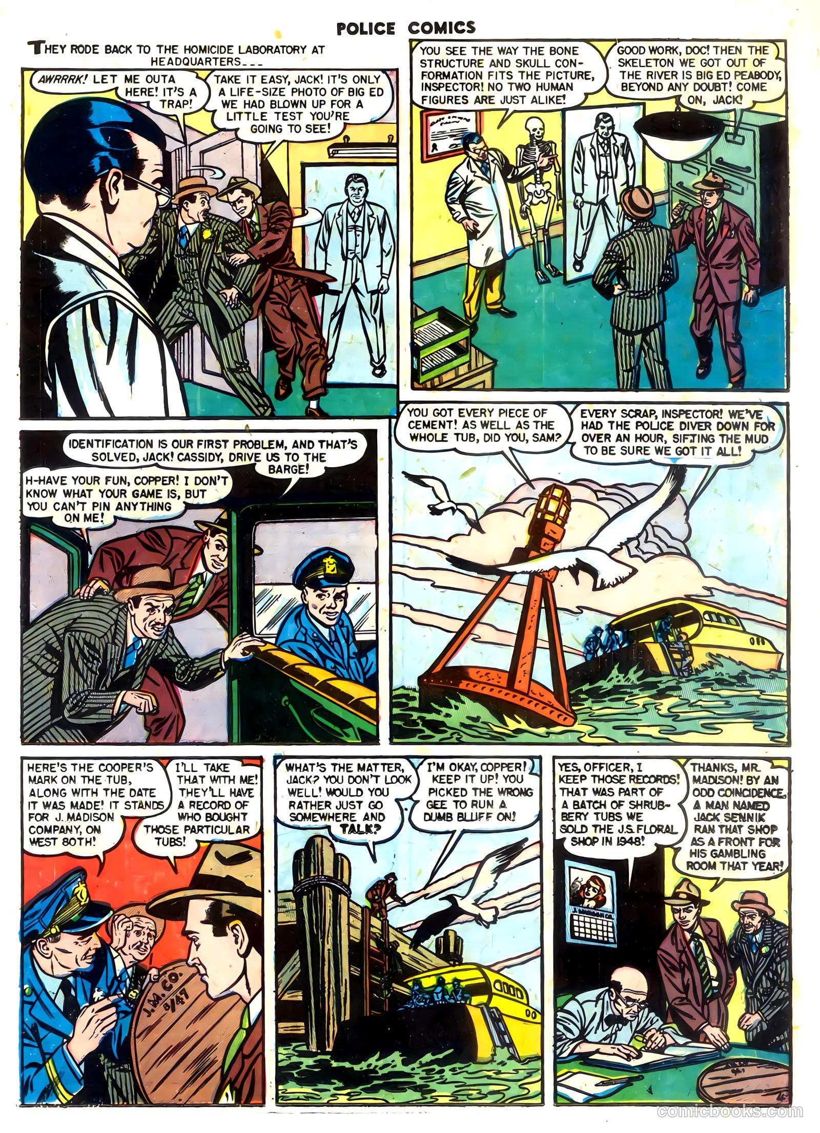 Police Comics #105 (1951) — page 29 of 52
