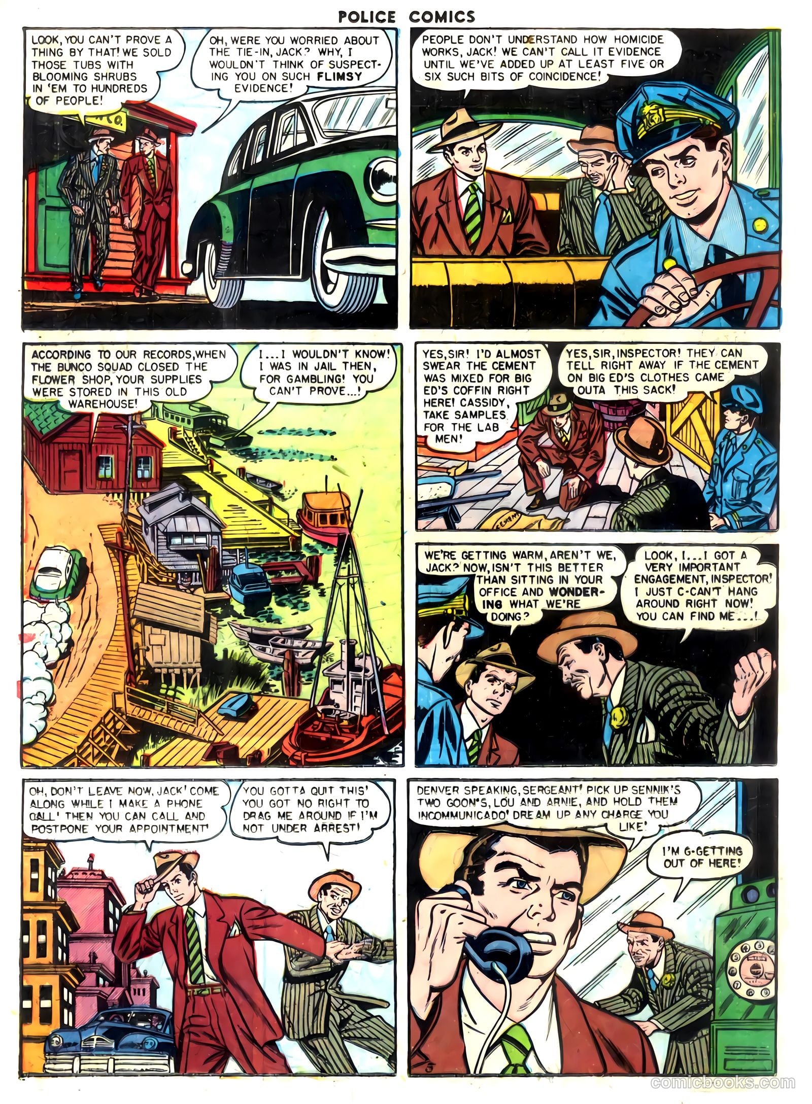 Police Comics #105 (1951) — page 30 of 52