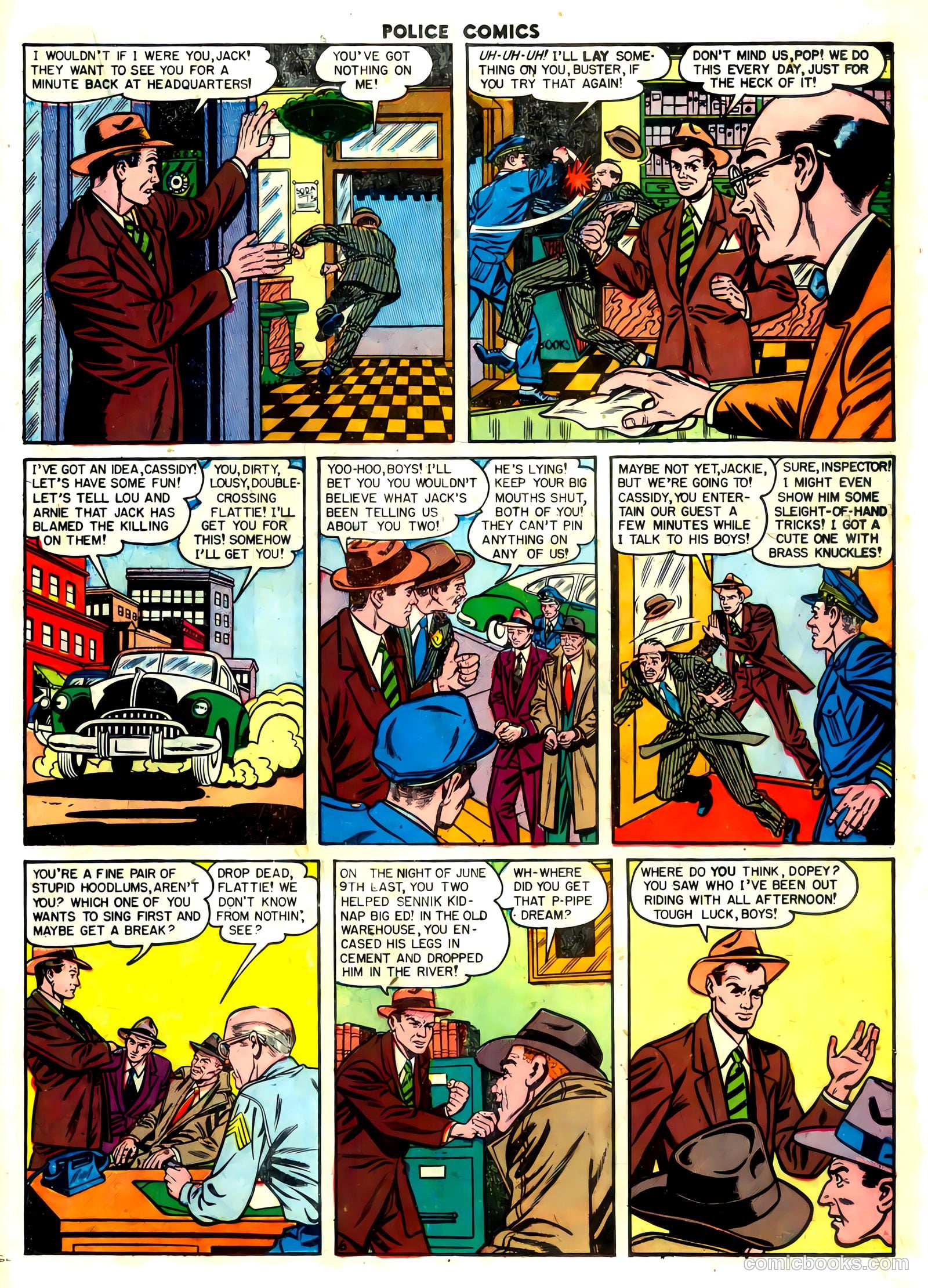 Police Comics #105 (1951) — page 31 of 52