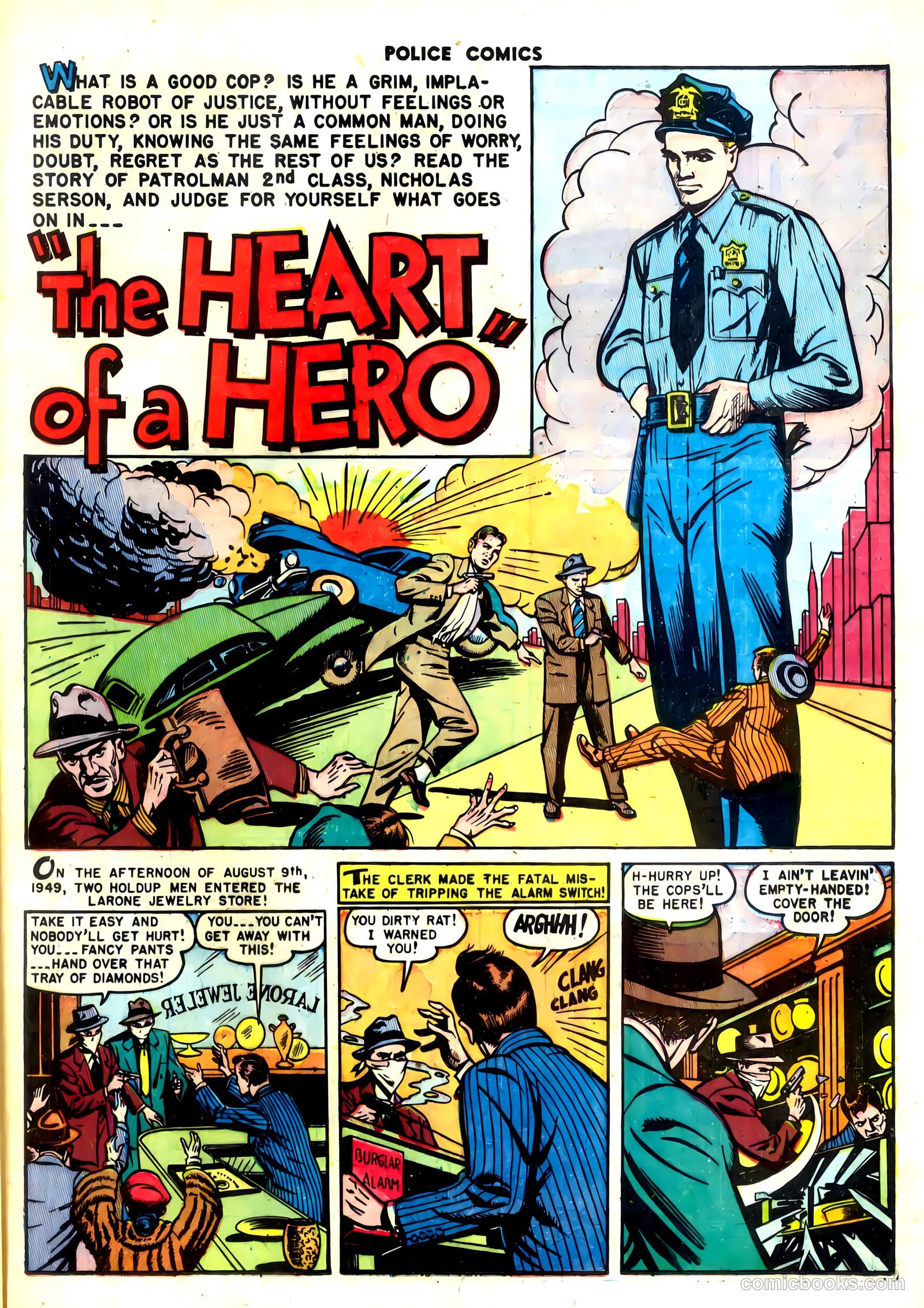 Police Comics #105 (1951) — page 37 of 52