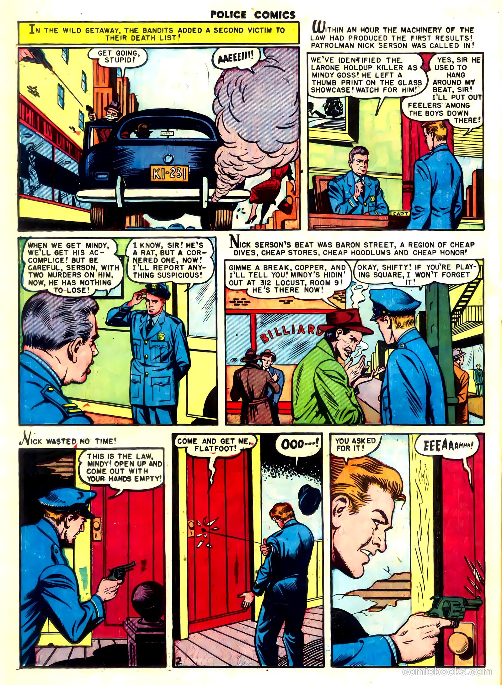 Police Comics #105 (1951) — page 38 of 52