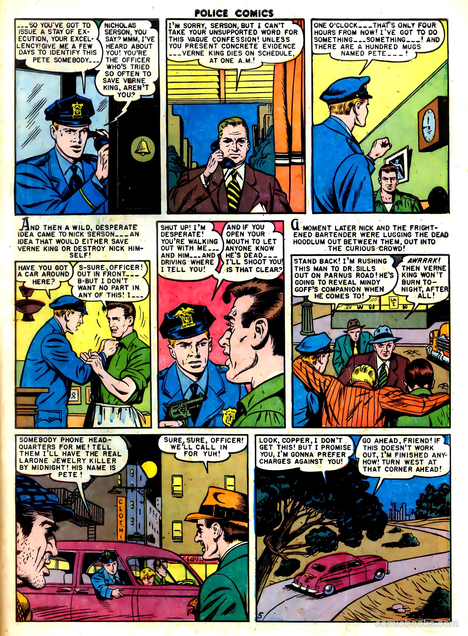 Police Comics #105 (1951) — page 41 of 52