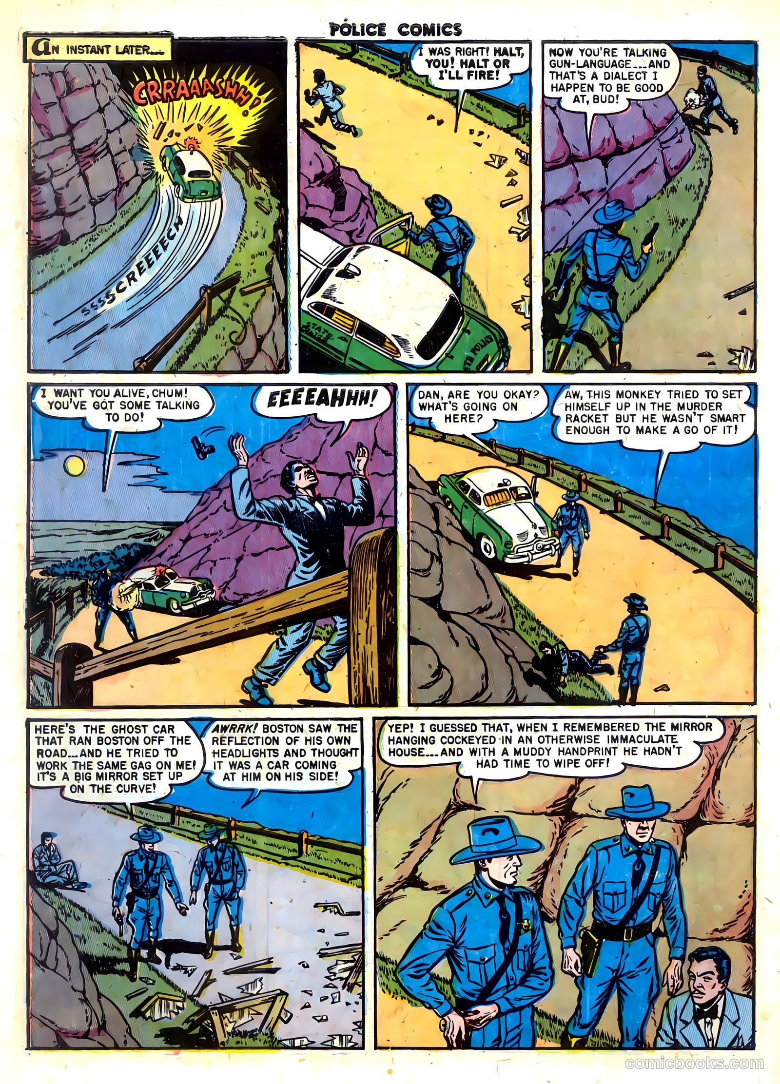 Police Comics #105 (1951) — page 48 of 52