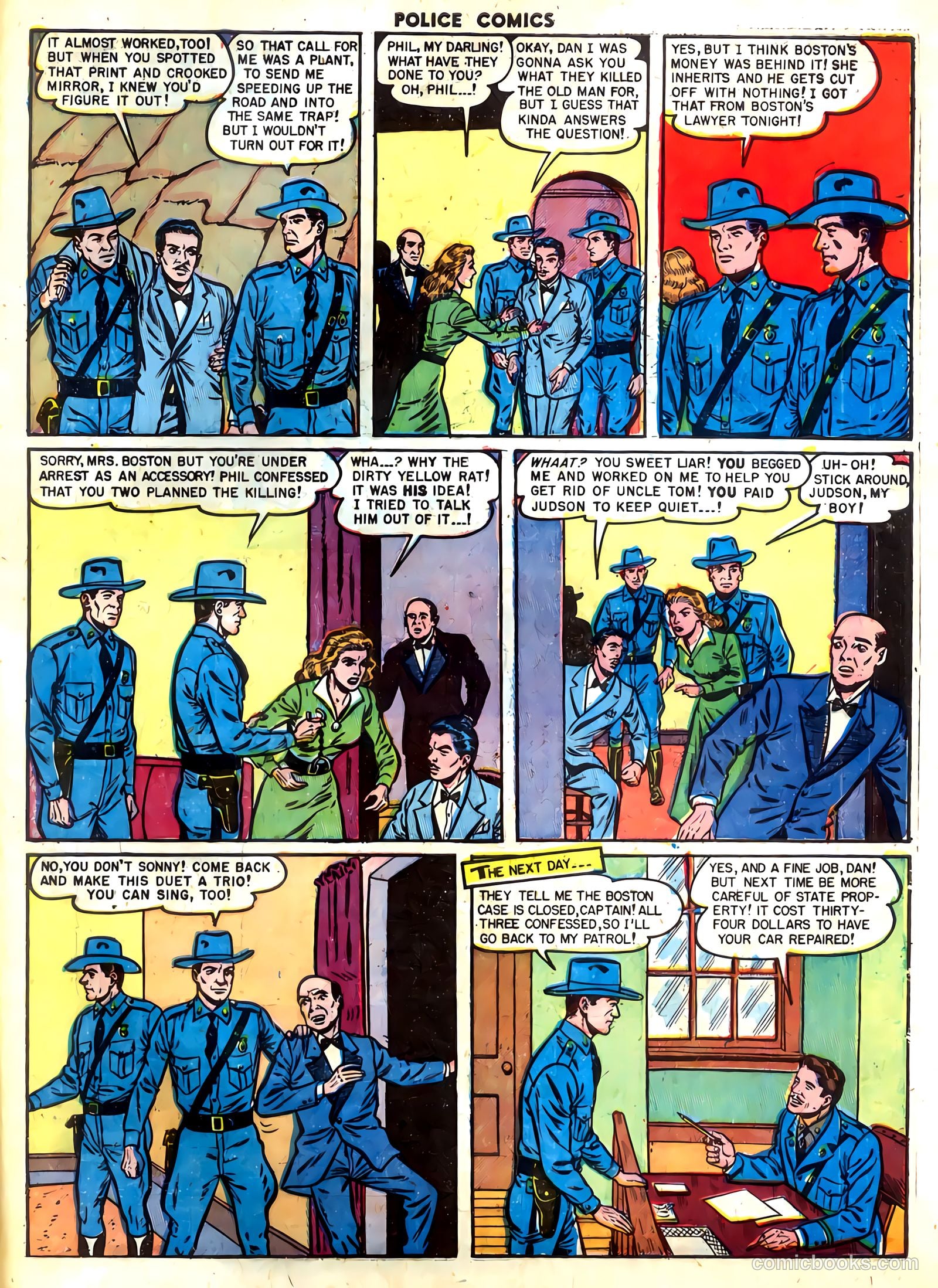 Police Comics #105 (1951) — page 49 of 52