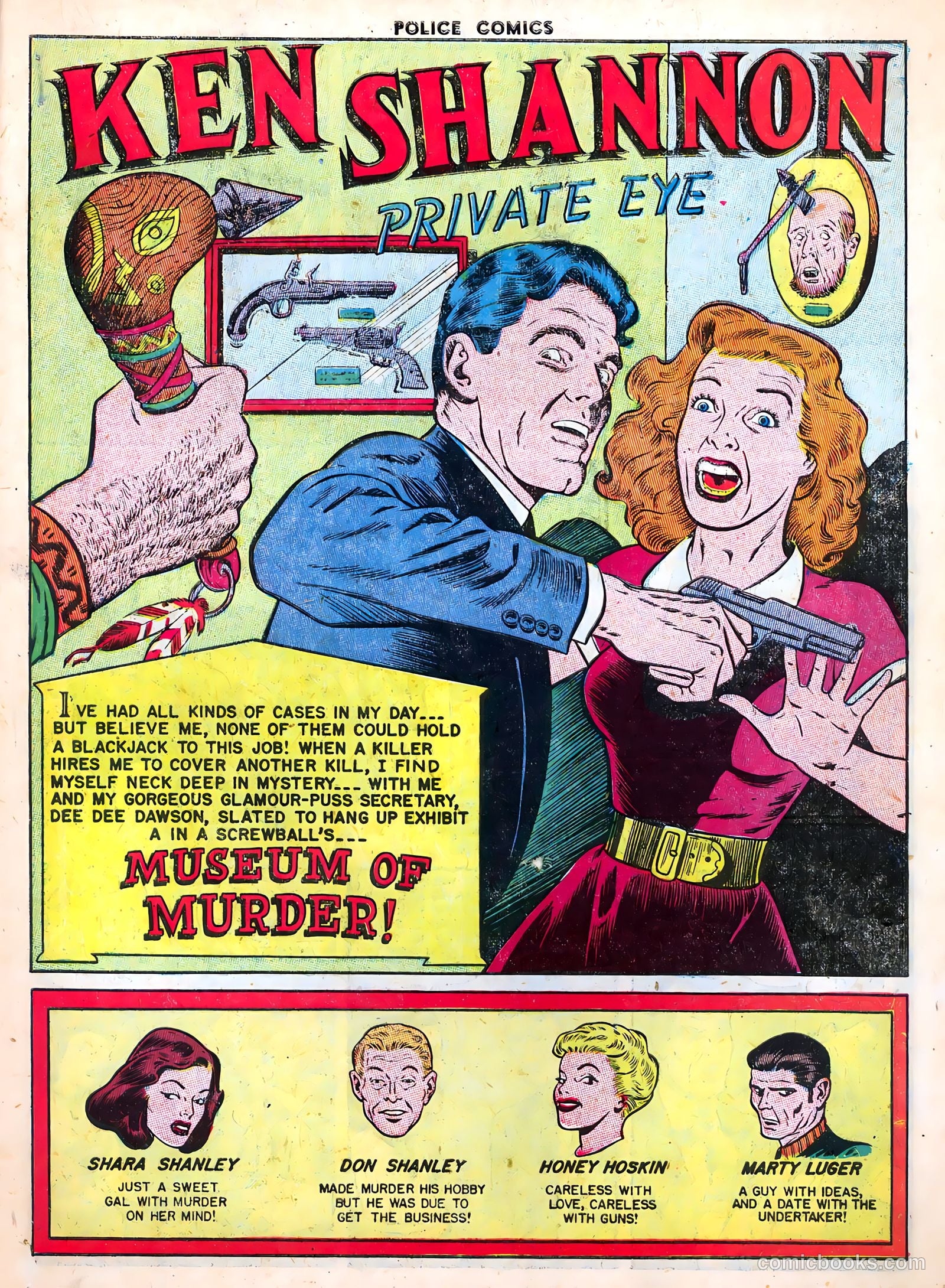 Police Comics #106 (1951) — page 3 of 52