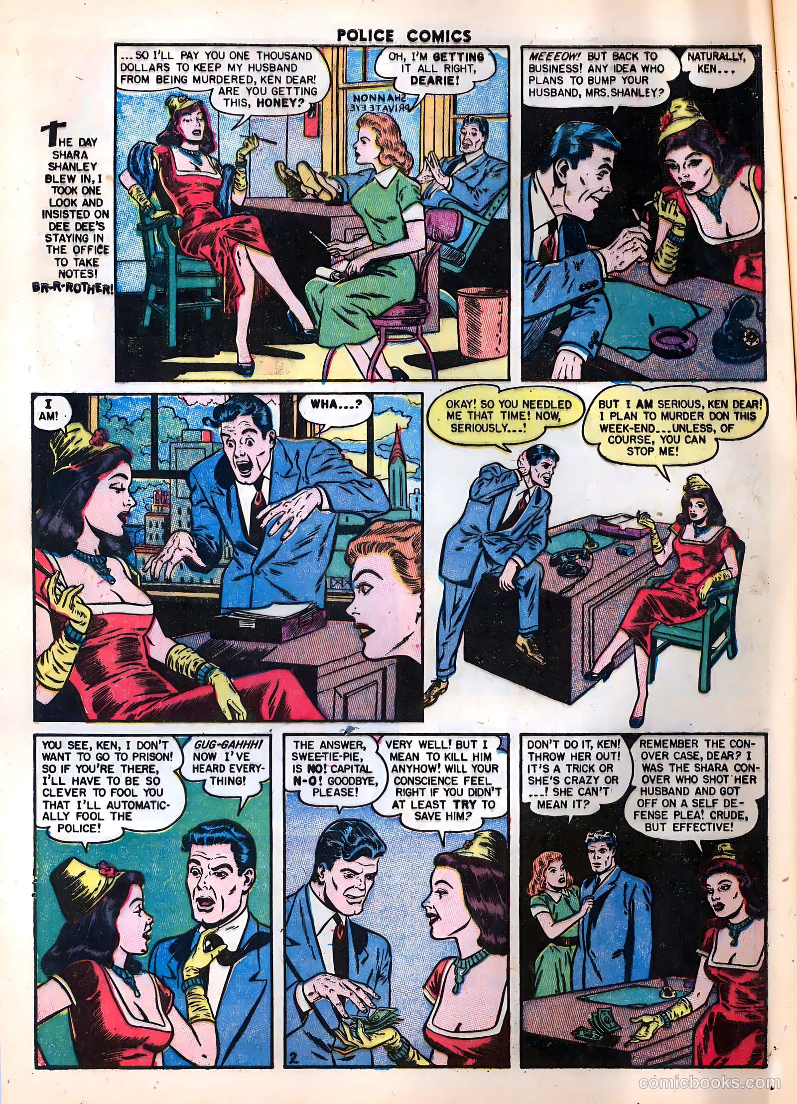 Police Comics #106 (1951) — page 4 of 52