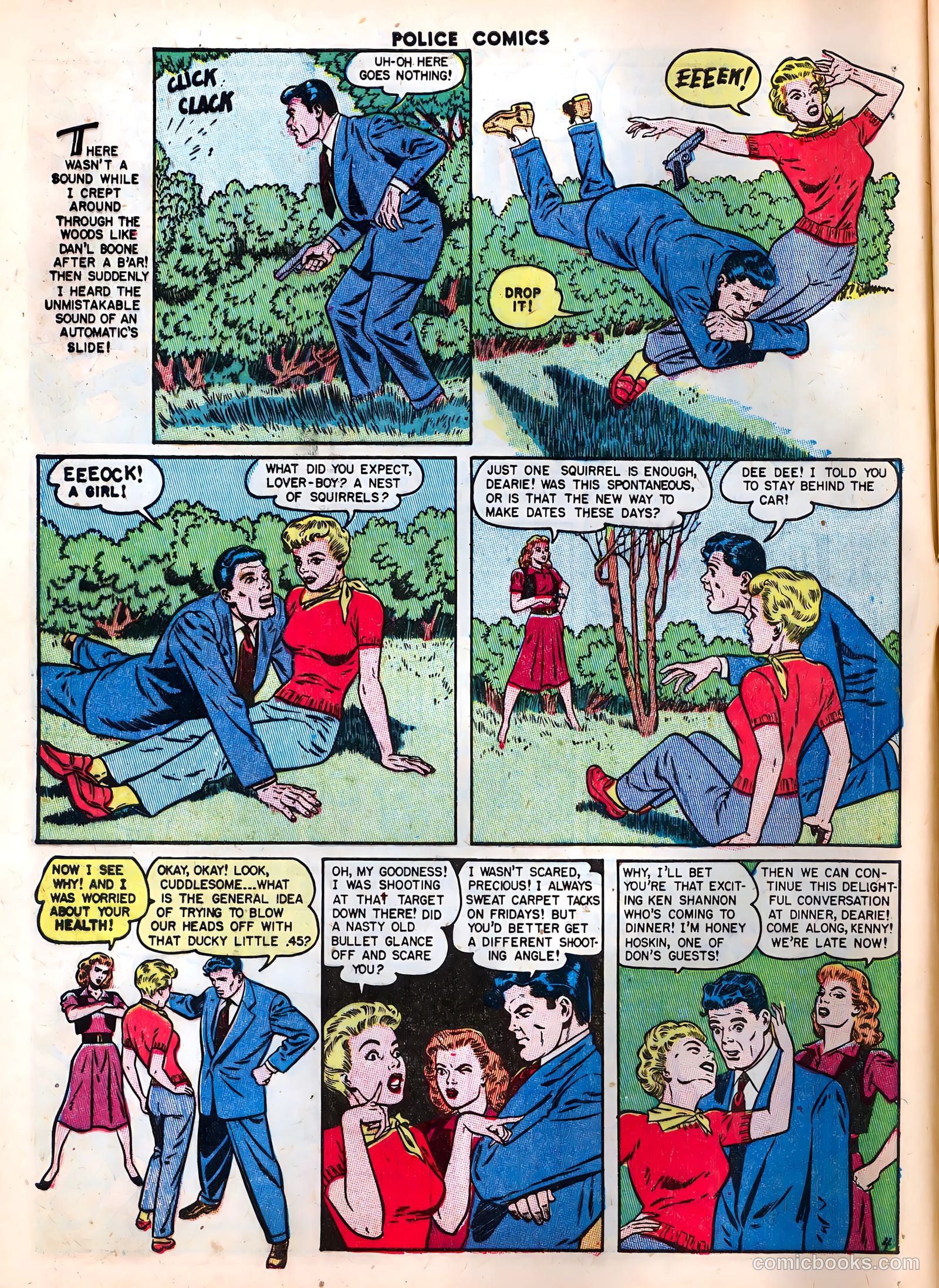 Police Comics #106 (1951) — page 6 of 52