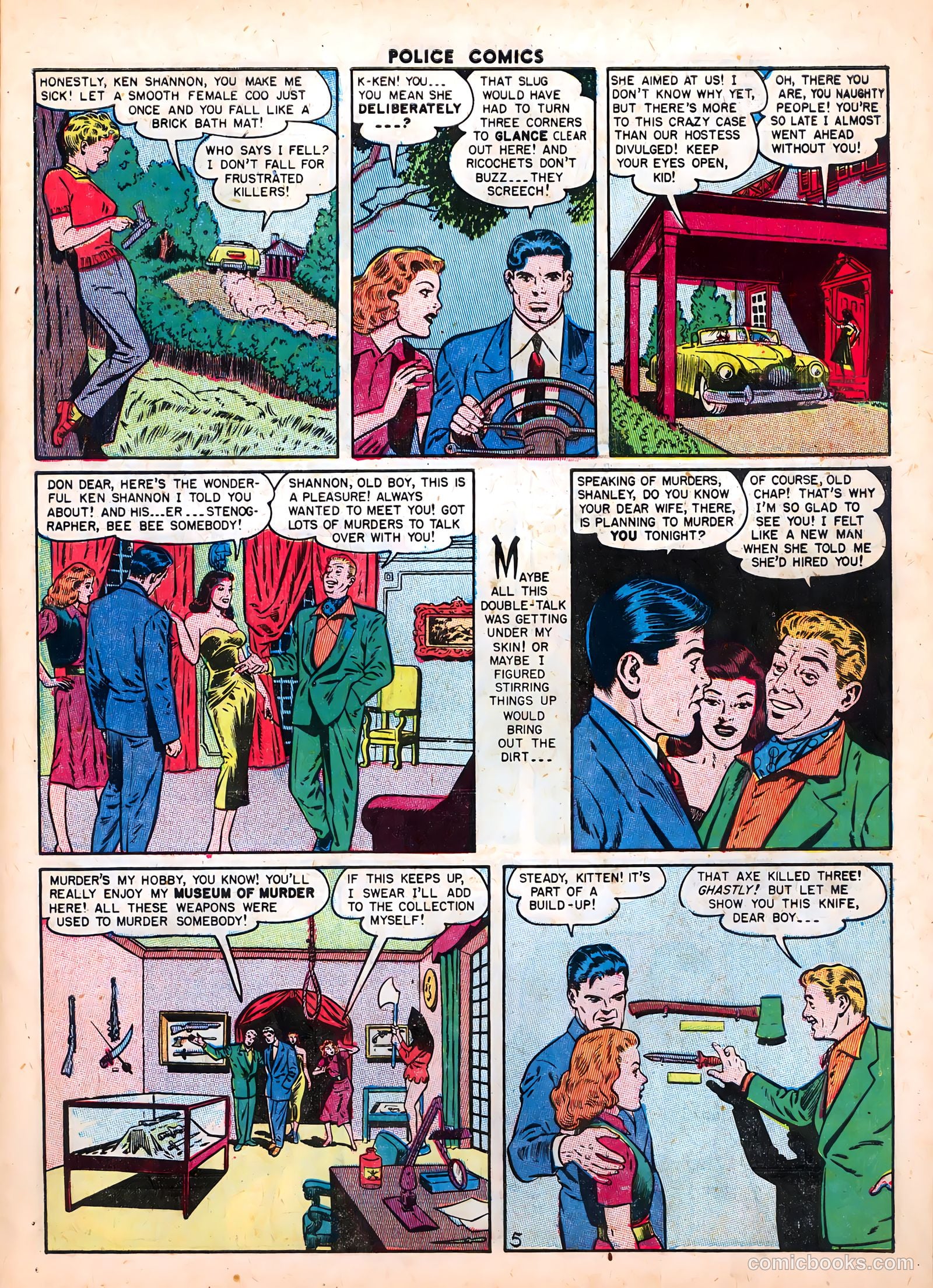 Police Comics #106 (1951) — page 7 of 52