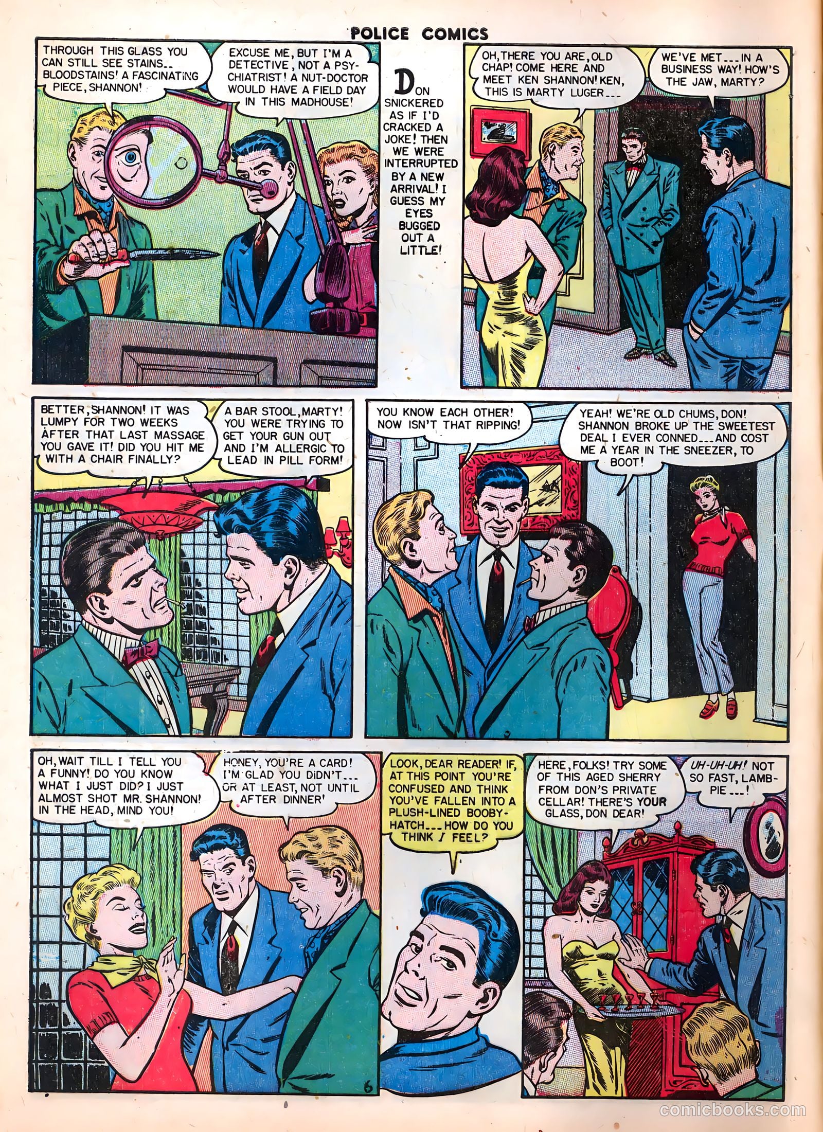 Police Comics #106 (1951) — page 8 of 52