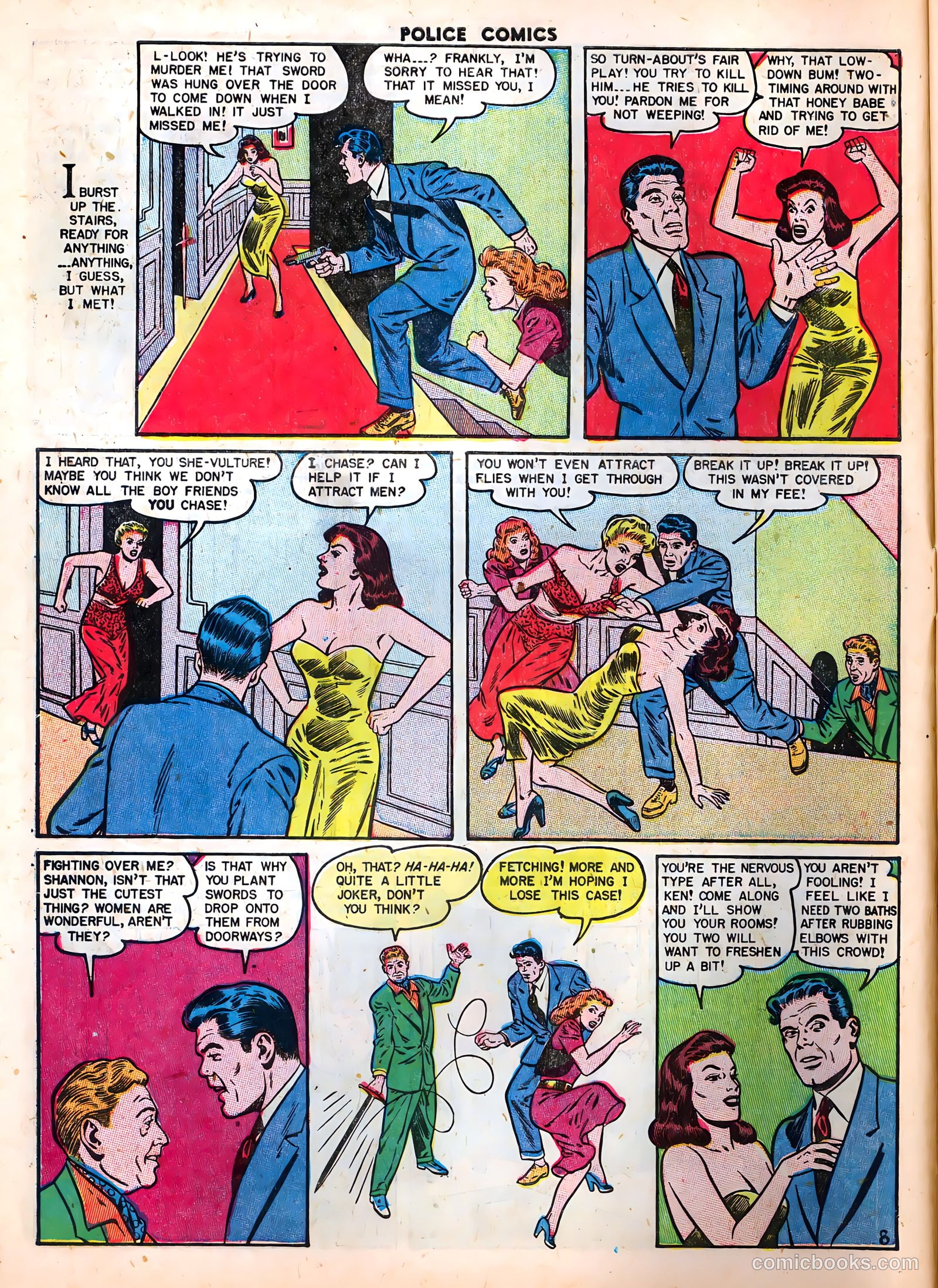 Police Comics #106 (1951) — page 10 of 52