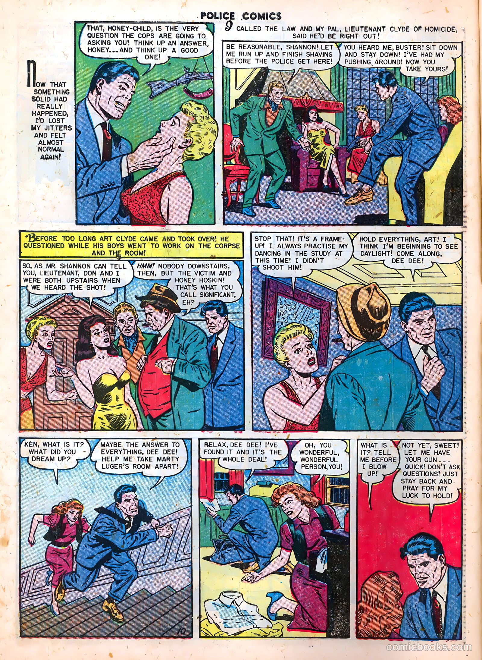 Police Comics #106 (1951) — page 12 of 52