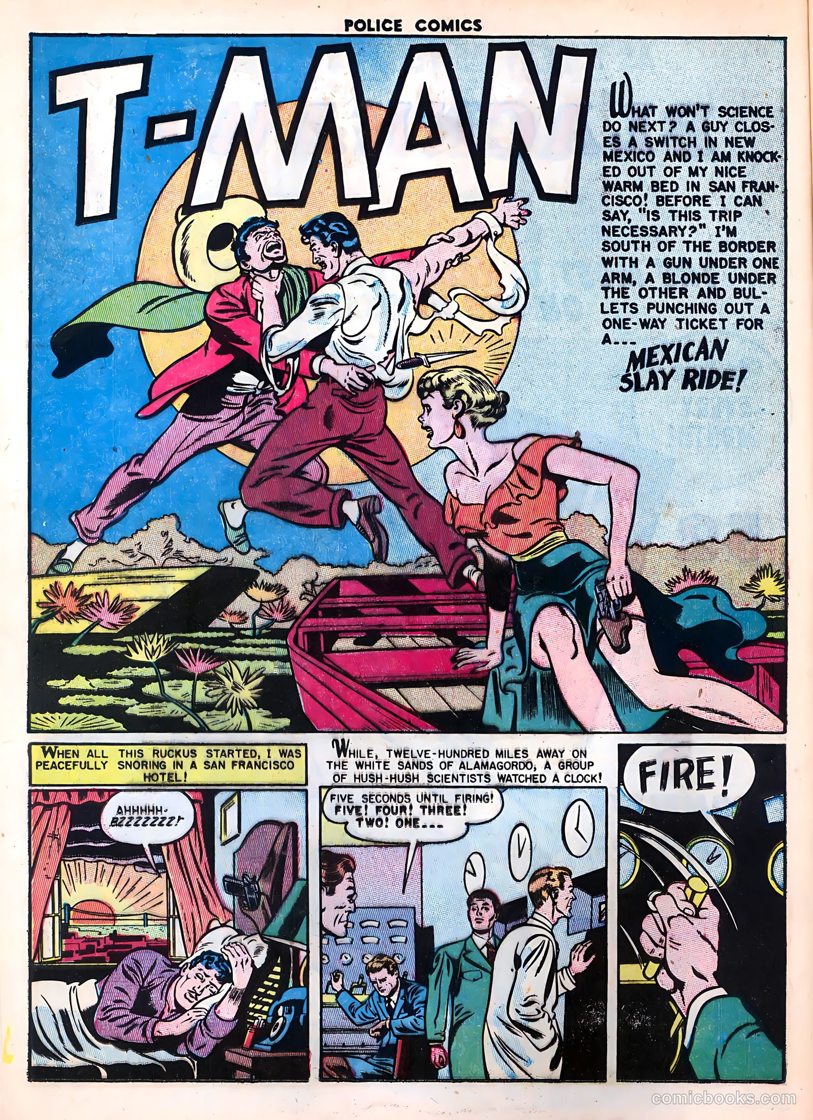 Police Comics #106 (1951) — page 16 of 52