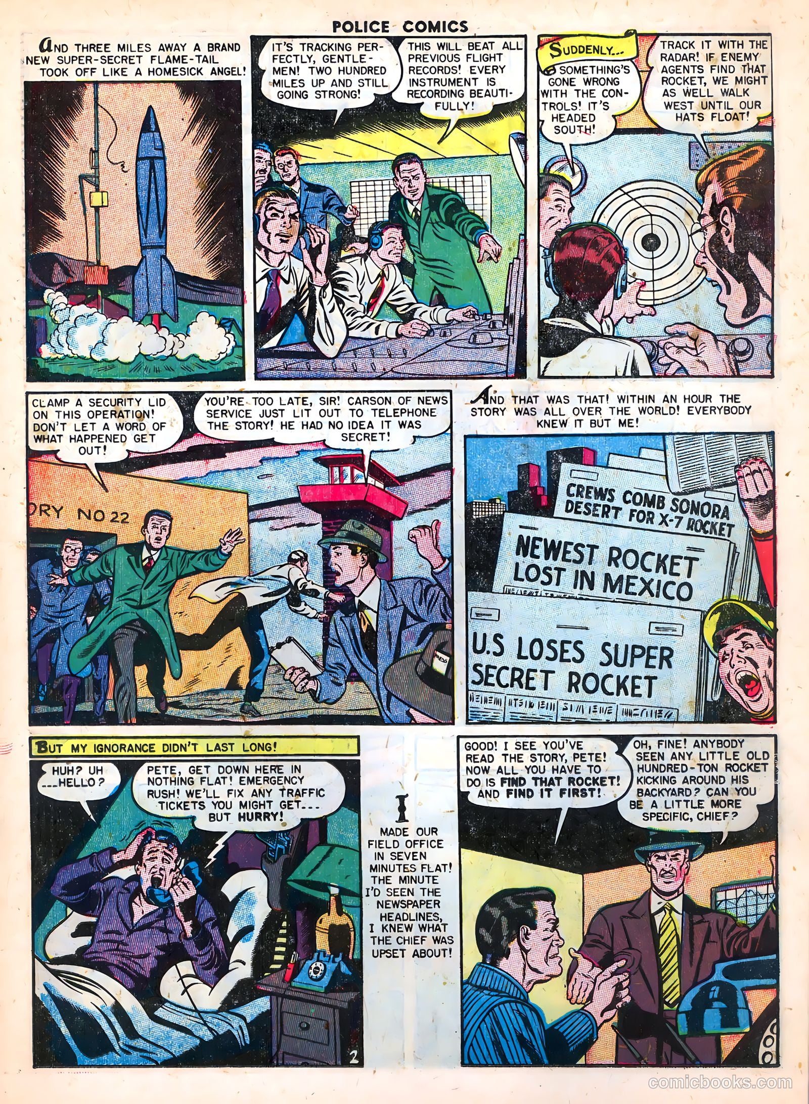 Police Comics #106 (1951) — page 17 of 52
