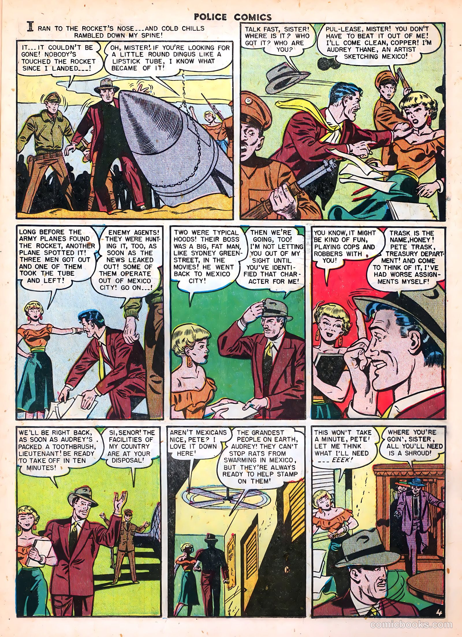 Police Comics #106 (1951) — page 19 of 52