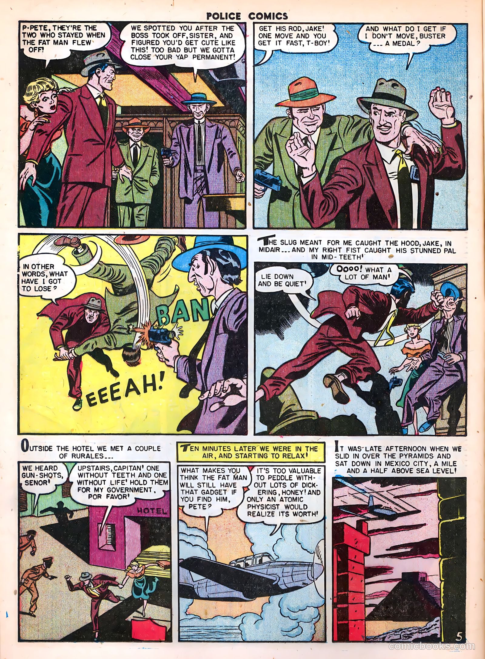 Police Comics #106 (1951) — page 20 of 52