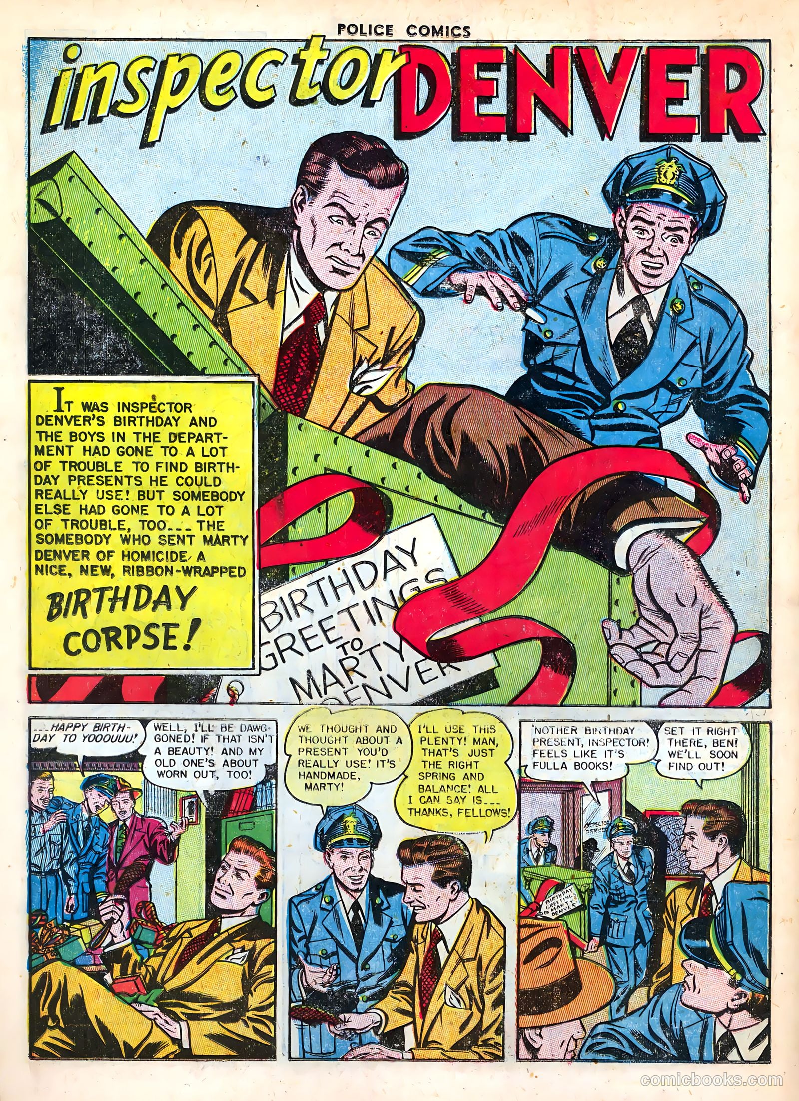 Police Comics #106 (1951) — page 26 of 52