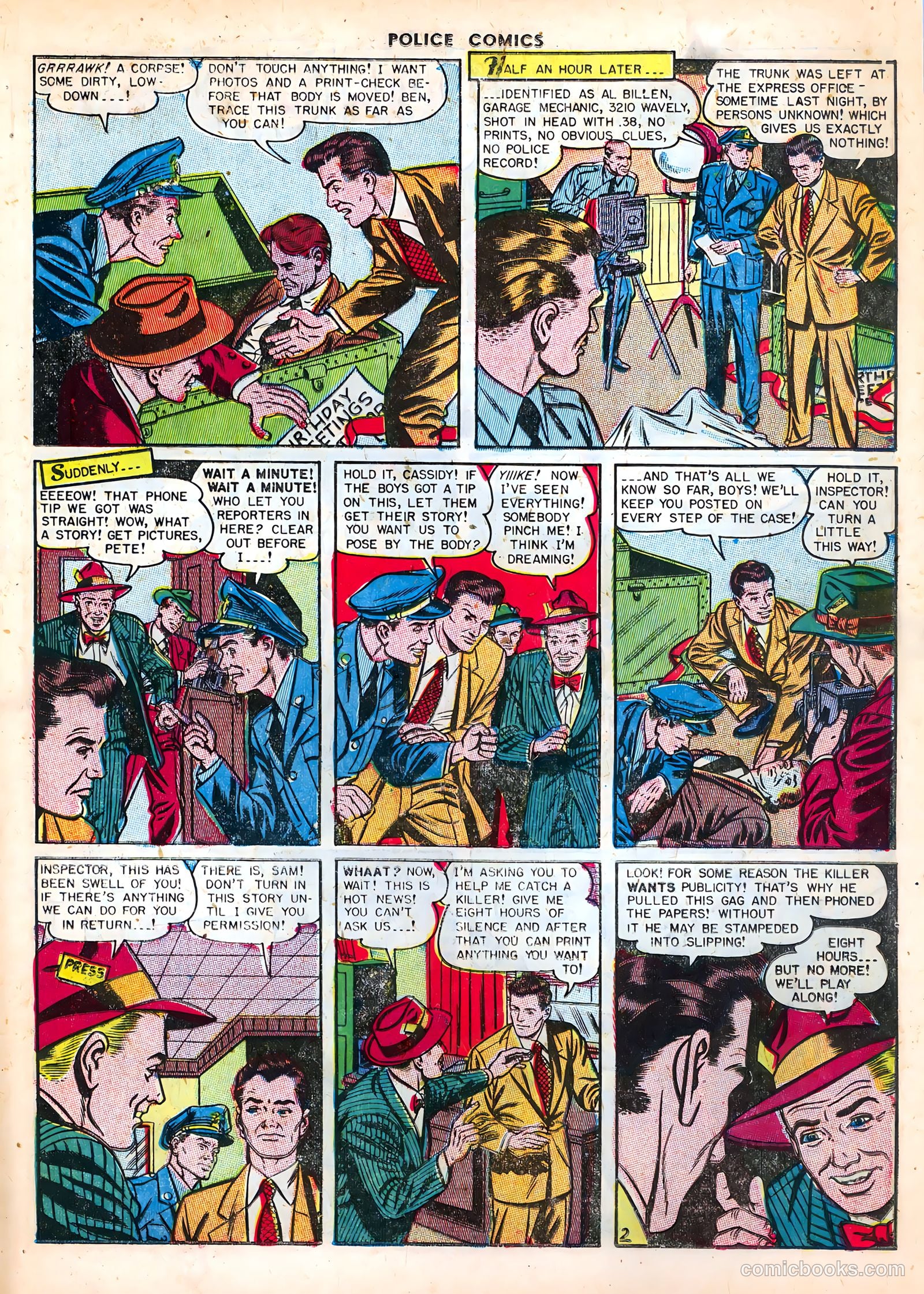 Police Comics #106 (1951) — page 27 of 52