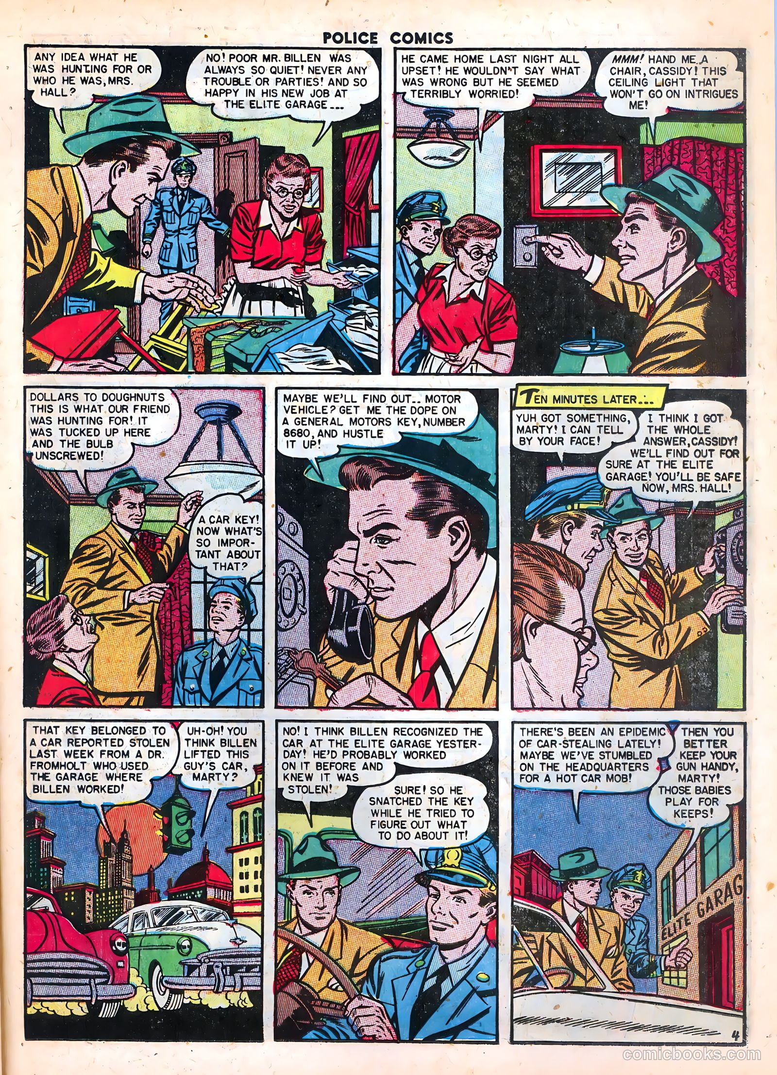Police Comics #106 (1951) — page 29 of 52