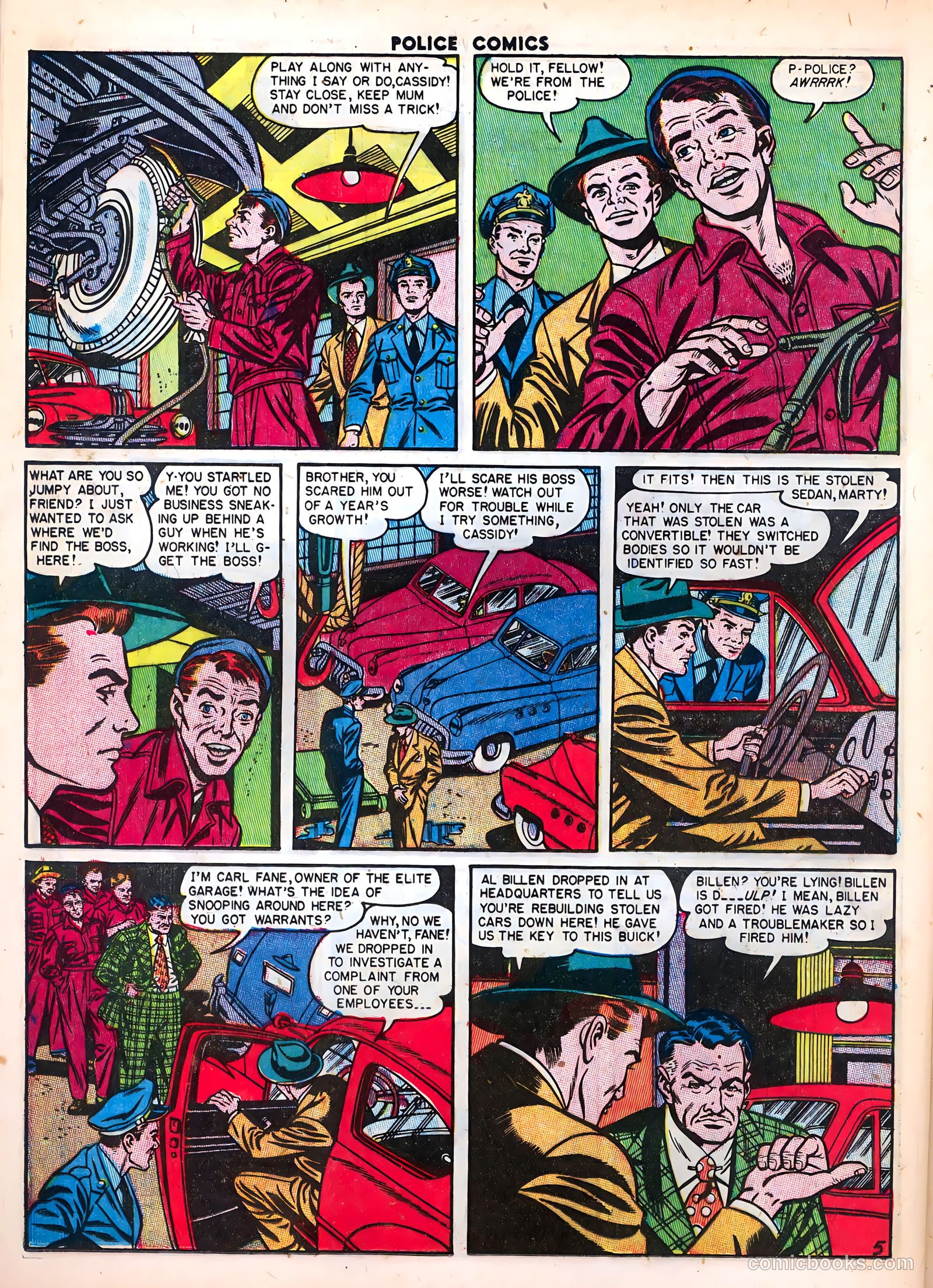 Police Comics #106 (1951) — page 30 of 52