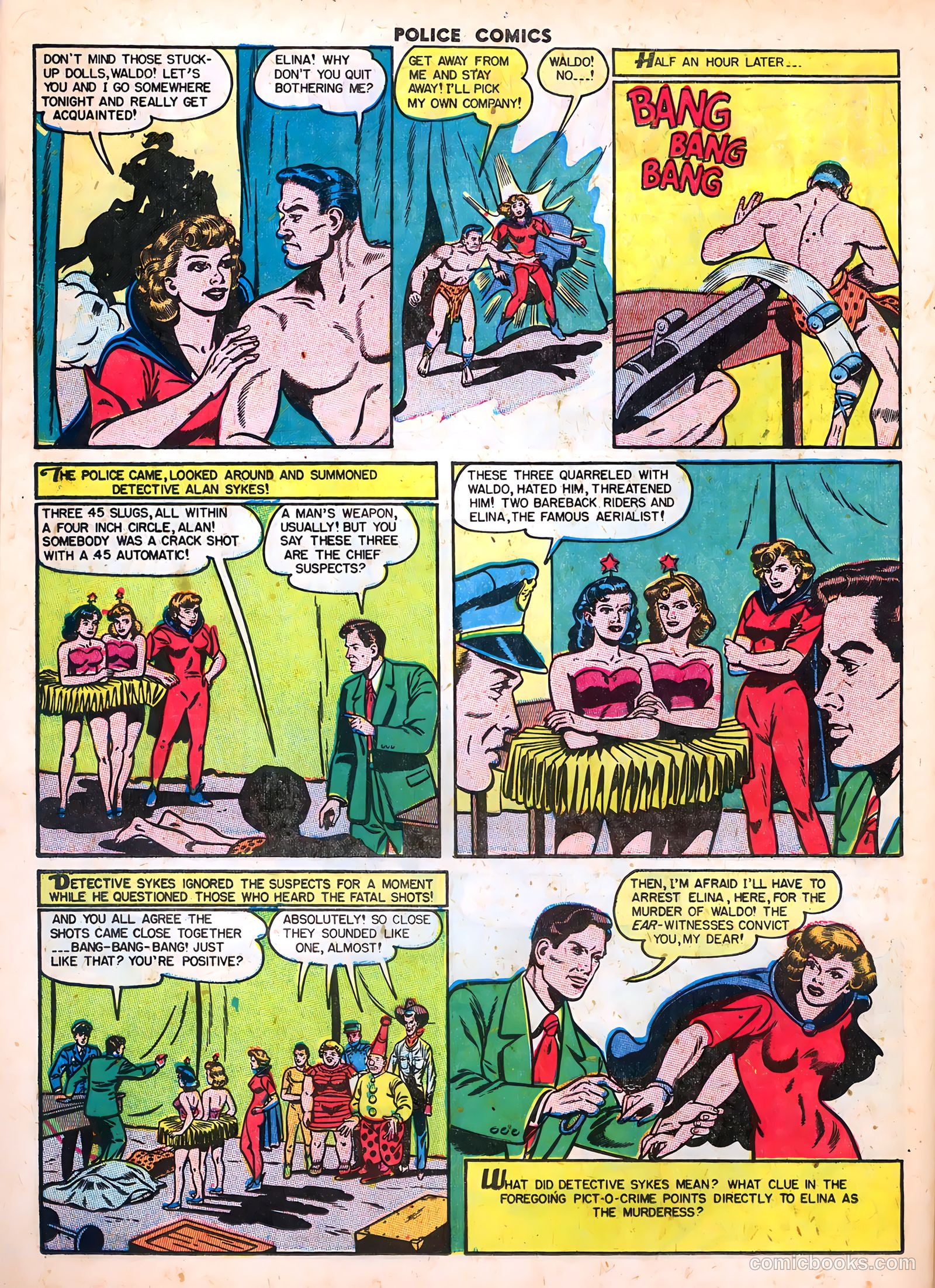 Police Comics #106 (1951) — page 34 of 52