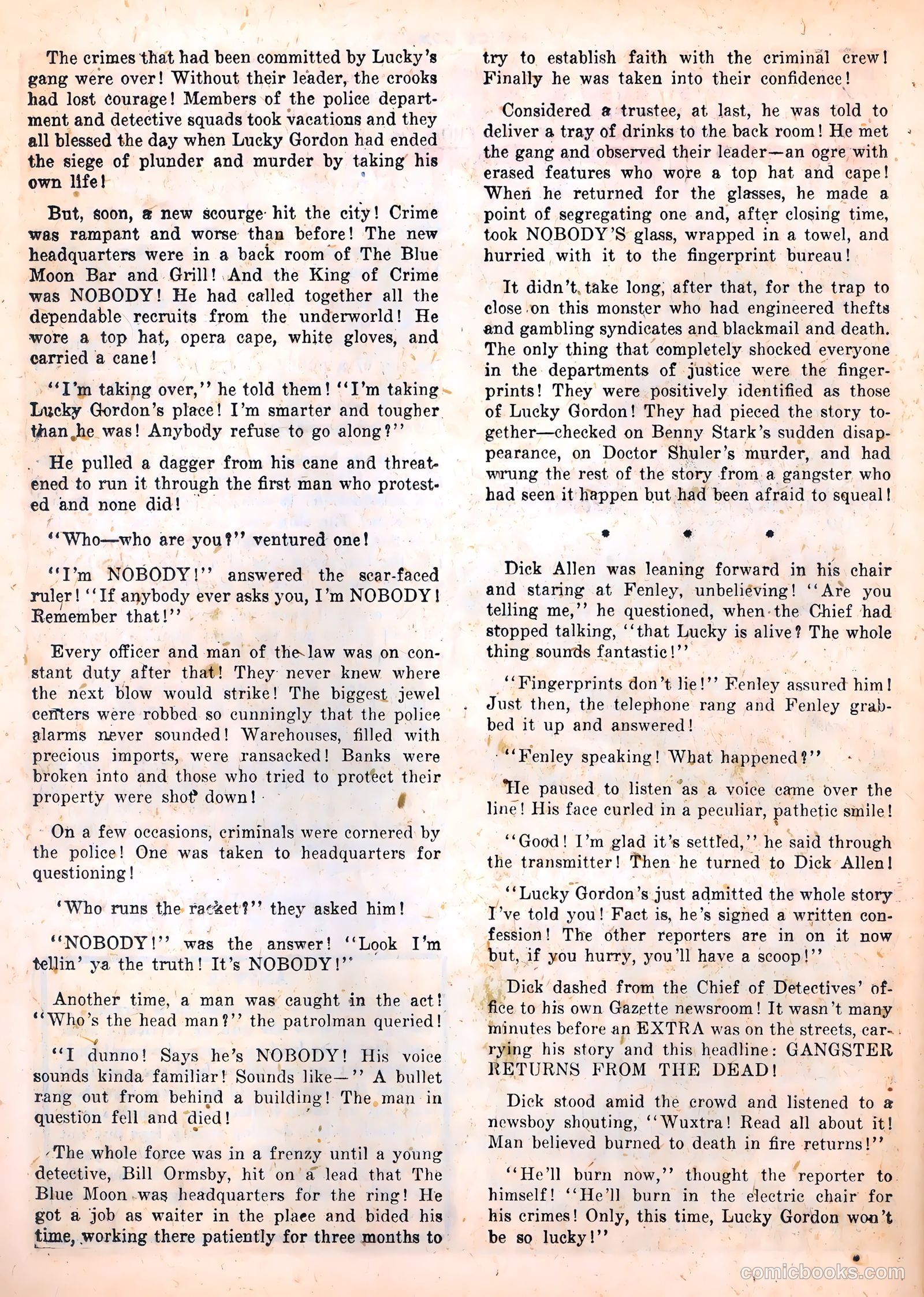Police Comics #106 (1951) — page 36 of 52