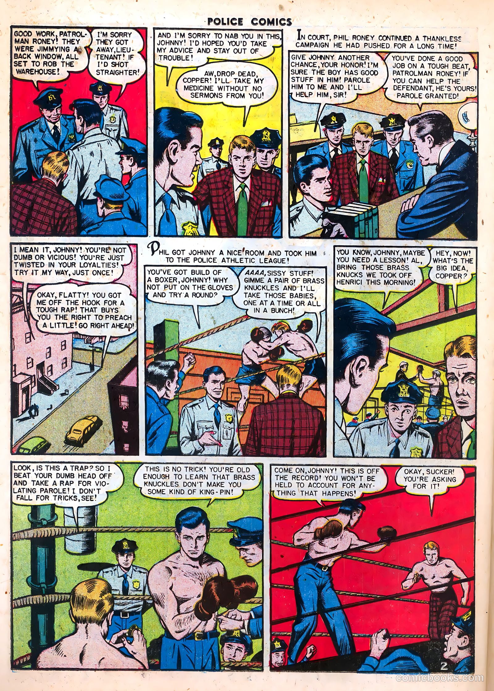 Police Comics #106 (1951) — page 38 of 52