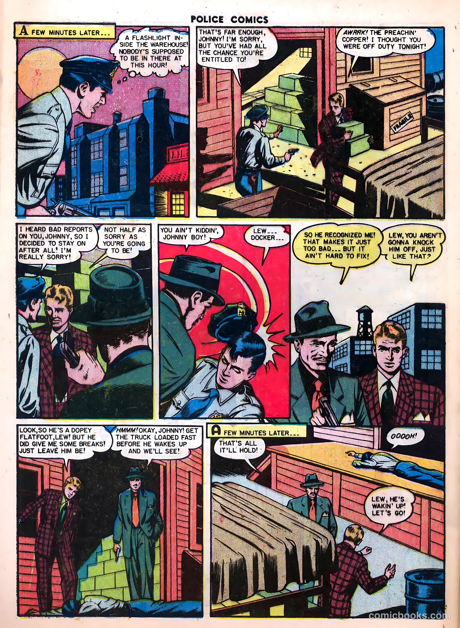 Police Comics #106 (1951) — page 40 of 52