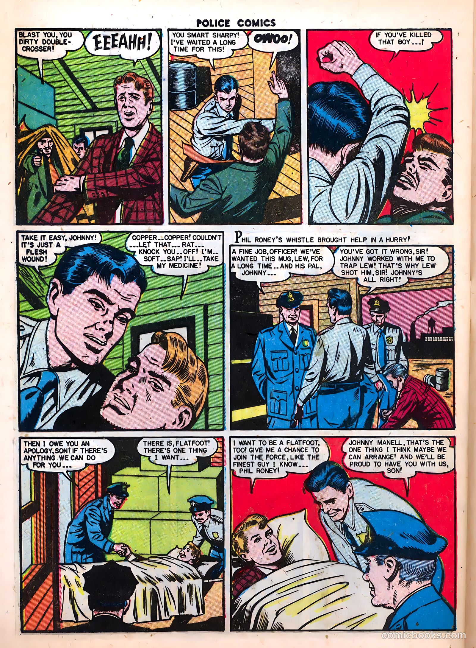 Police Comics #106 (1951) — page 42 of 52