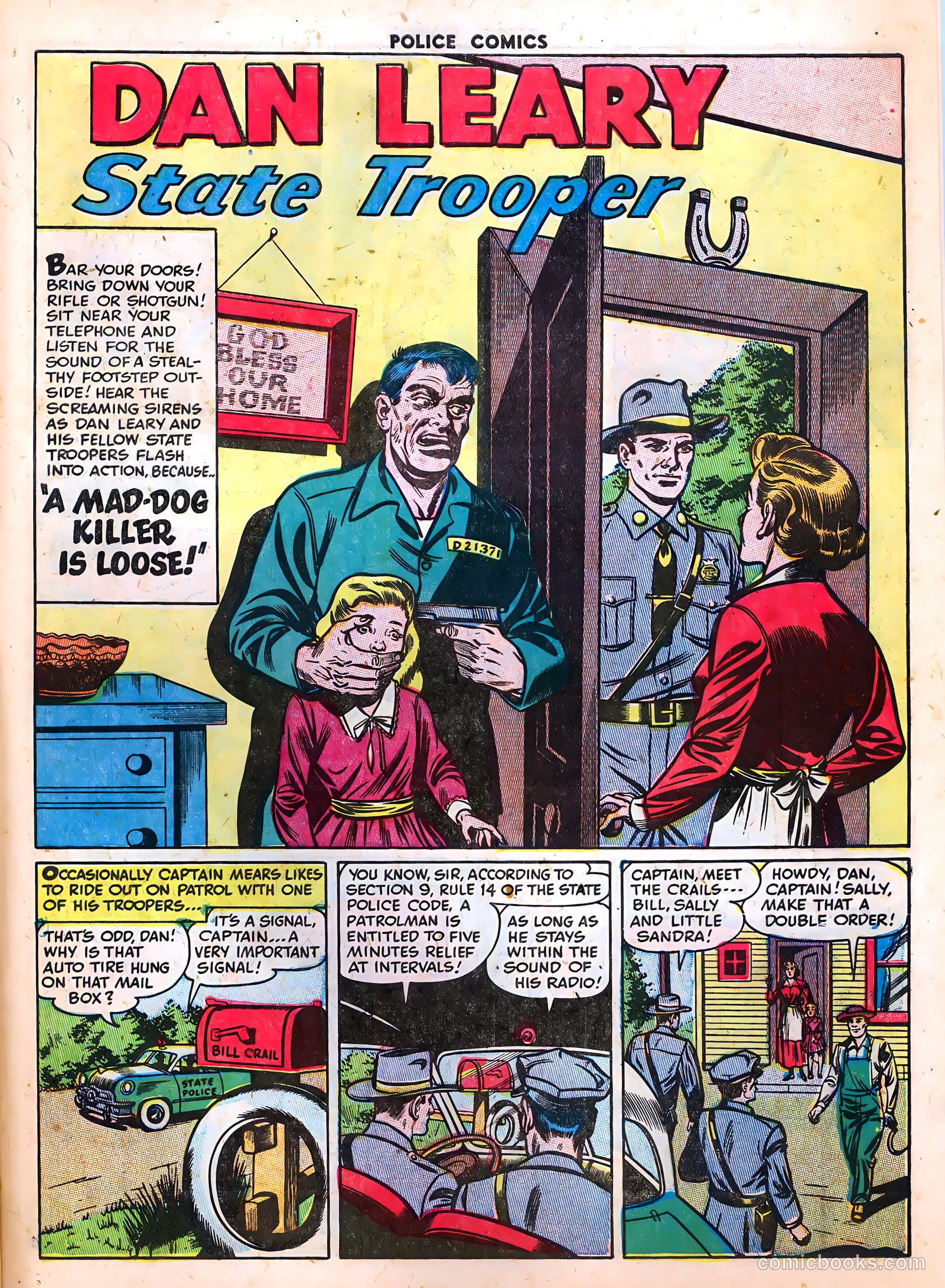 Police Comics #106 (1951) — page 43 of 52
