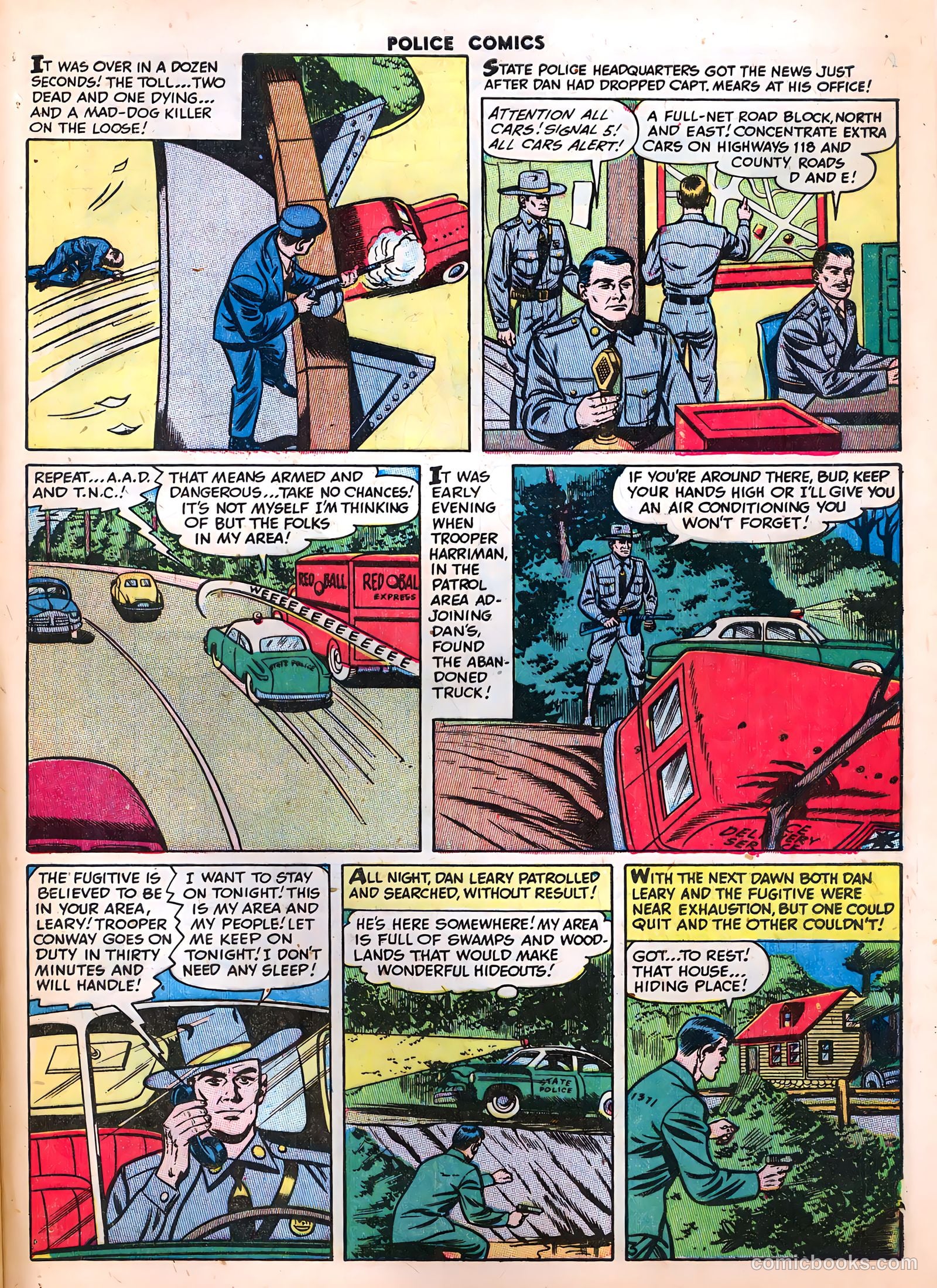 Police Comics #106 (1951) — page 45 of 52